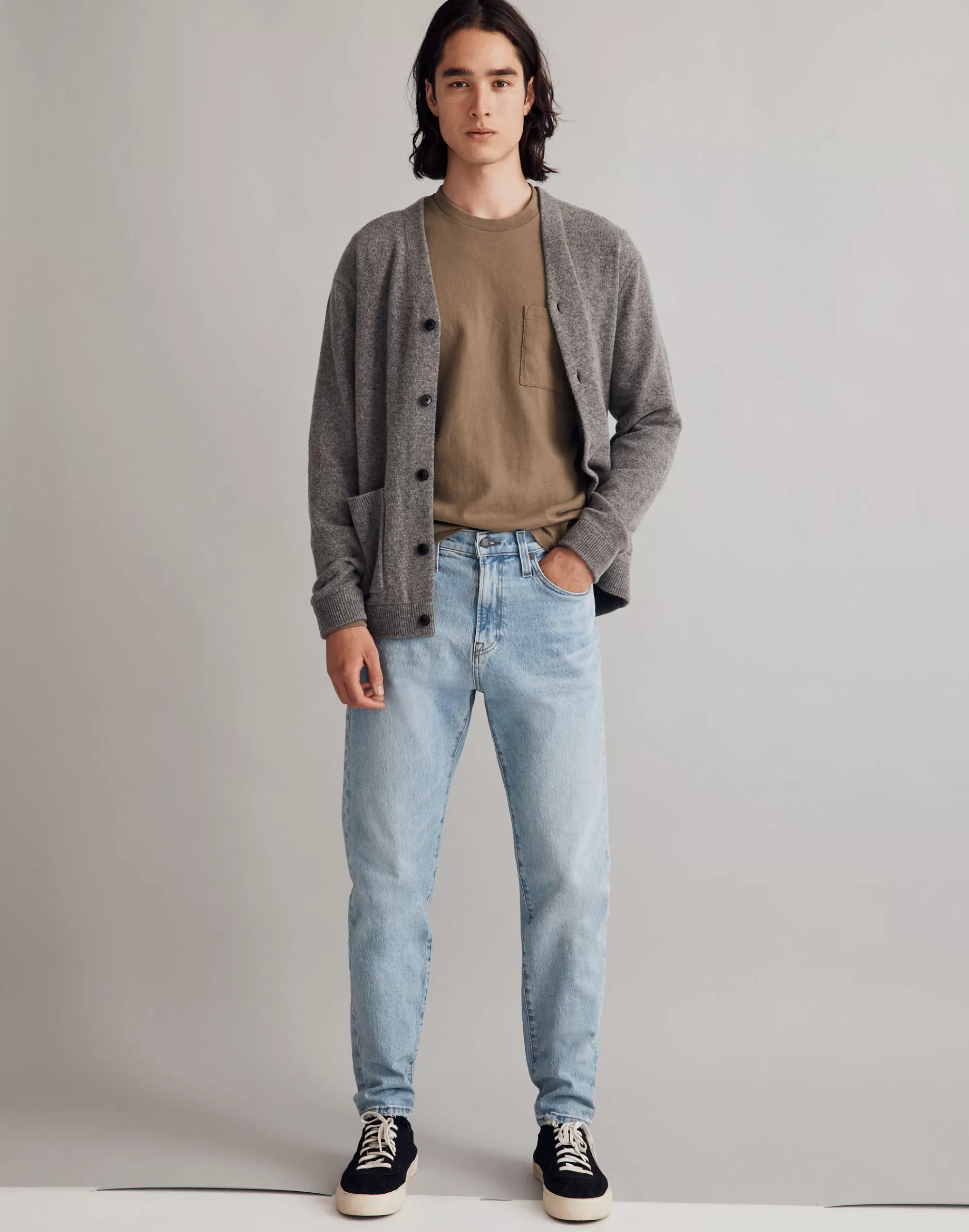 Madewell Relaxed Taper Jeans>Relaxed Taper Jeans In Becklow Wash