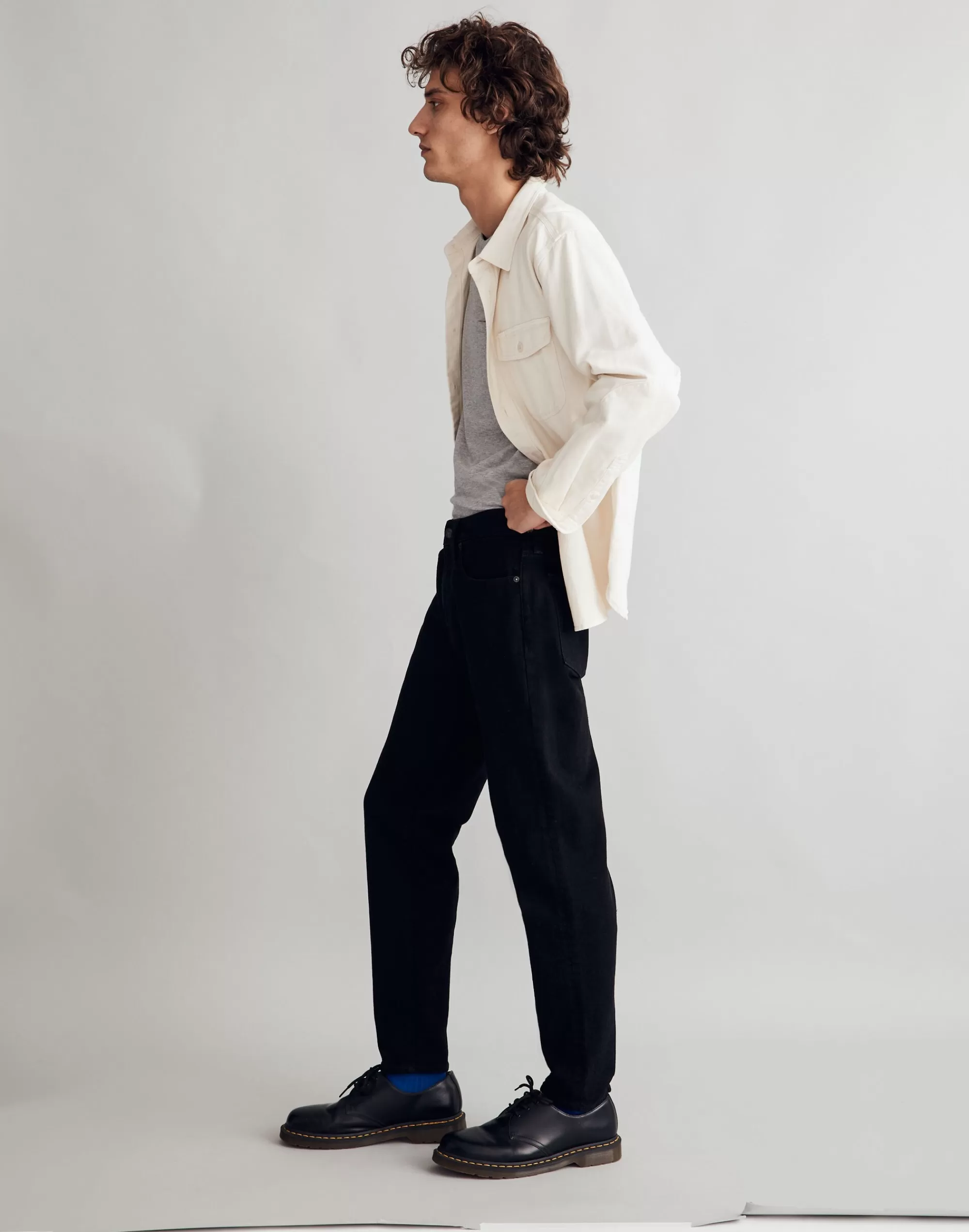 Madewell Relaxed Taper Jeans>Relaxed Taper Jeans In Wash: Instacozy Edition Black