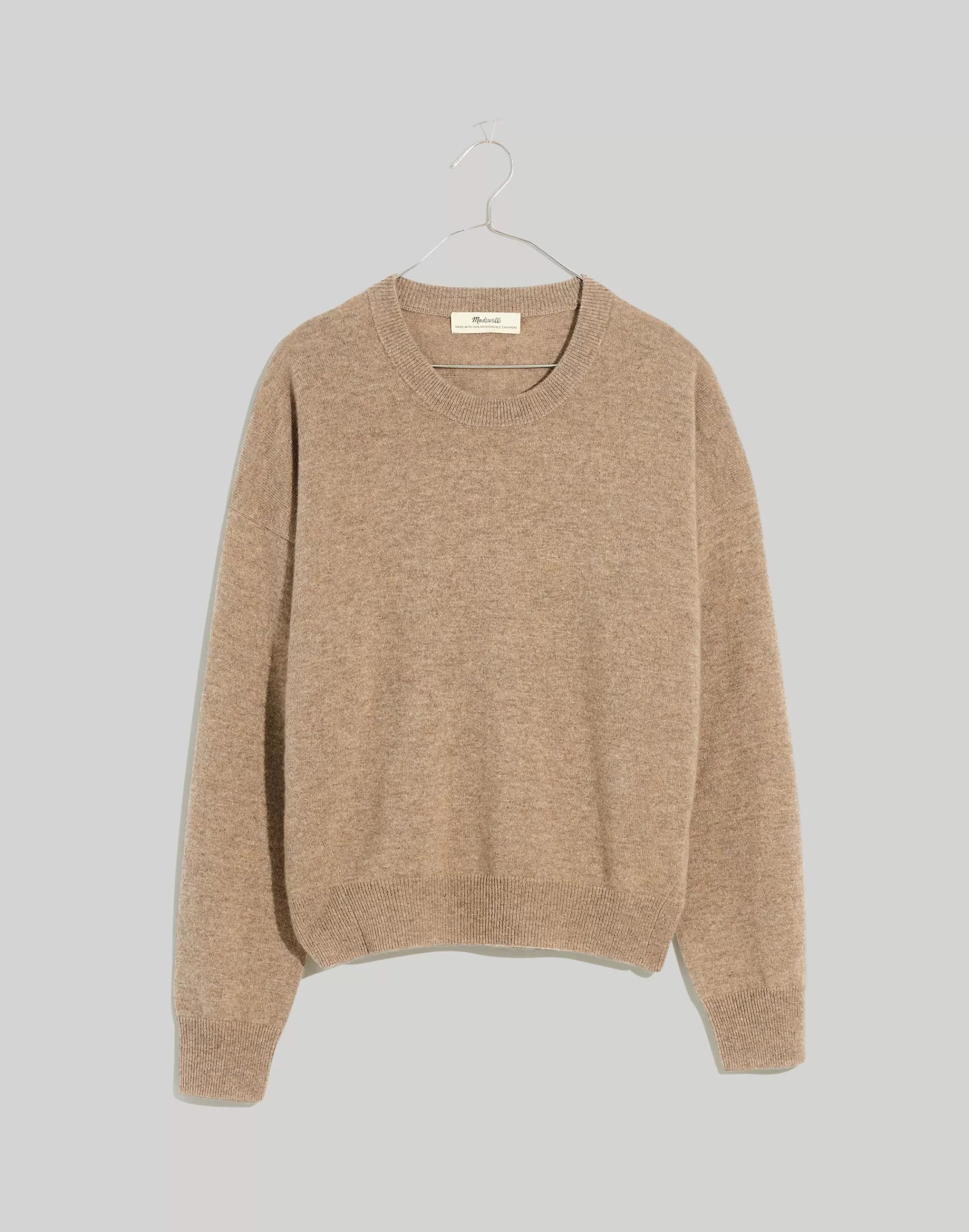 Madewell Sweaters>(Re)Sponsible Cashmere Relaxed Sweater Heather Mink