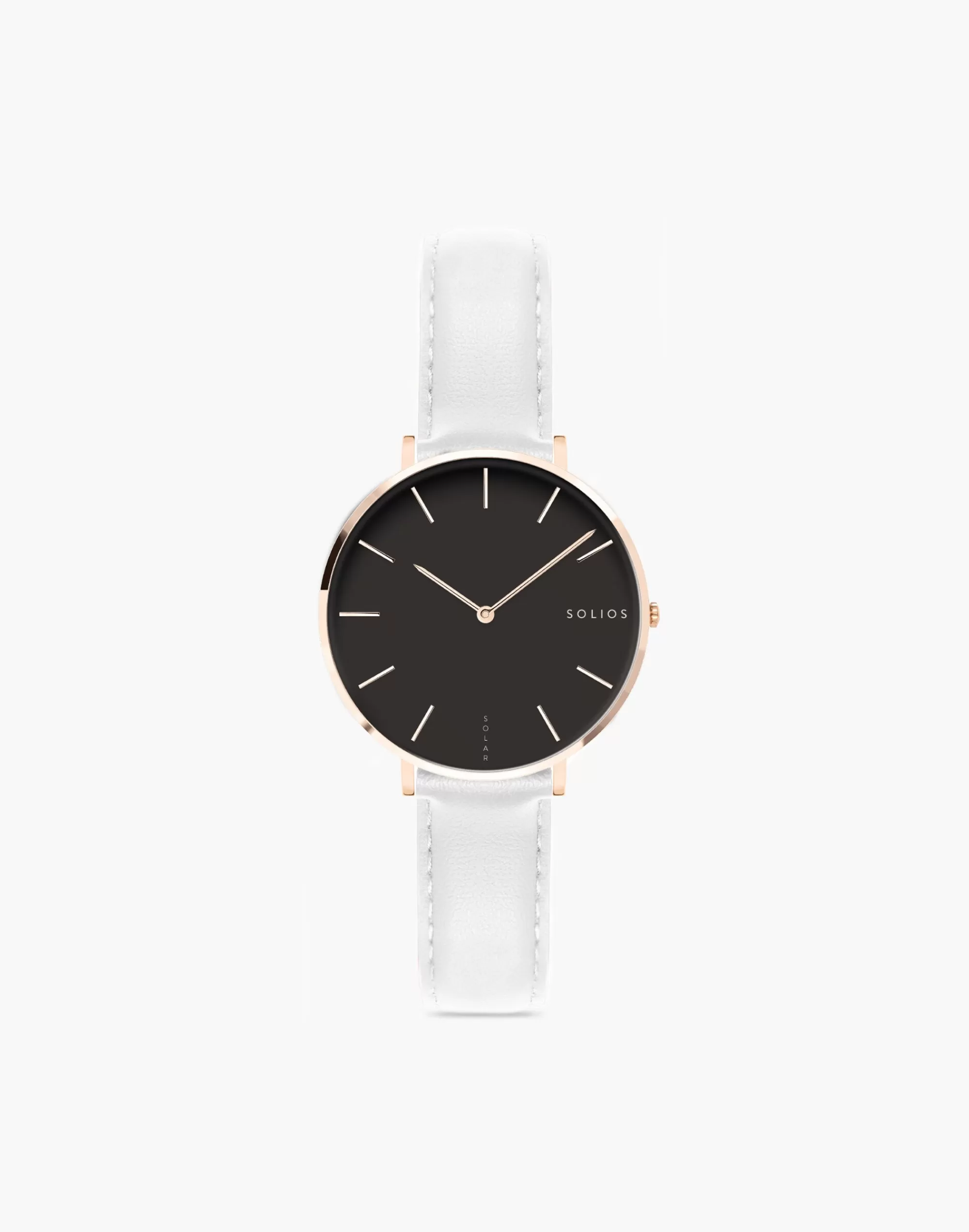 Madewell Watches>Rose Gold Case White