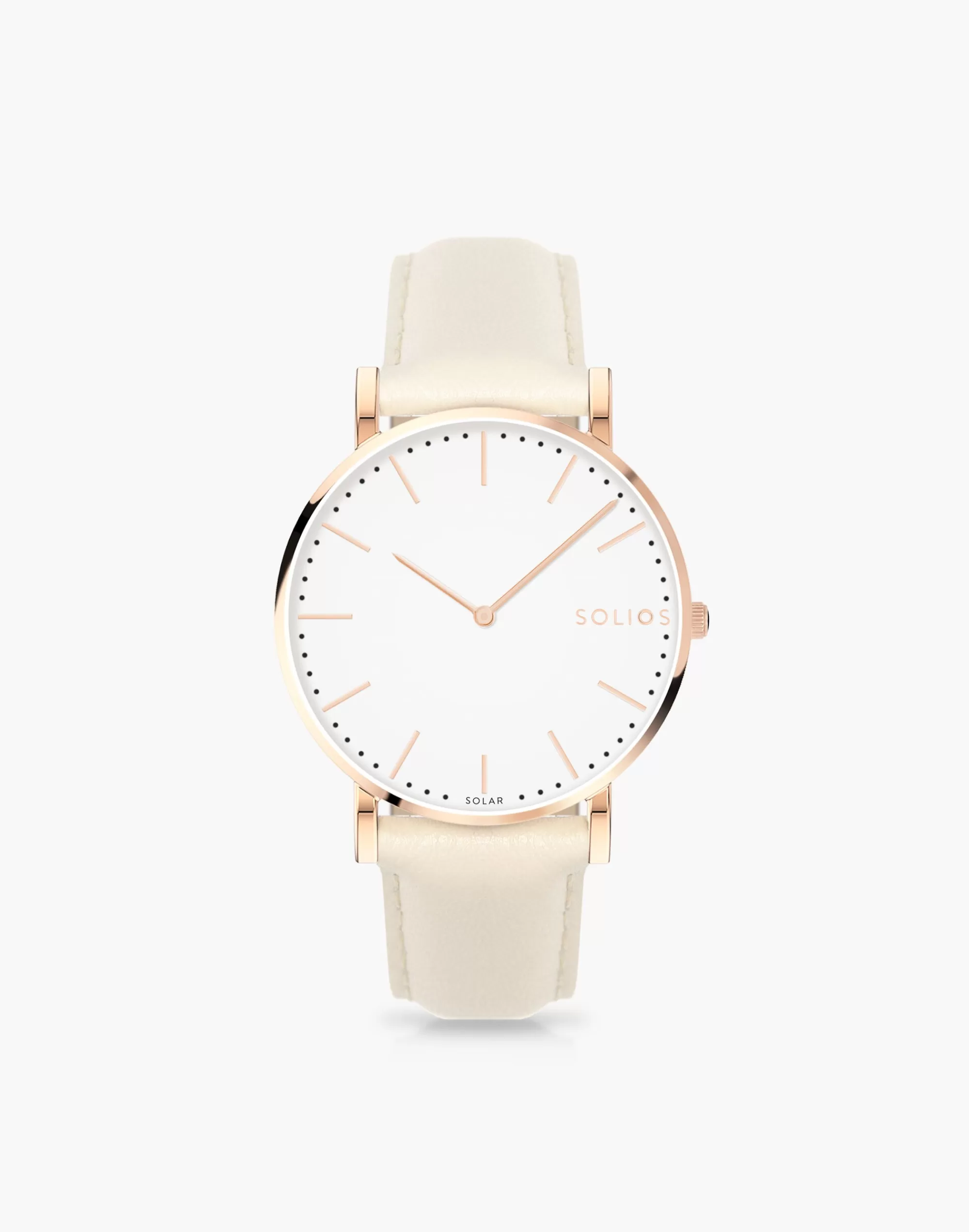 Madewell Watches>Rose Gold Case Cream