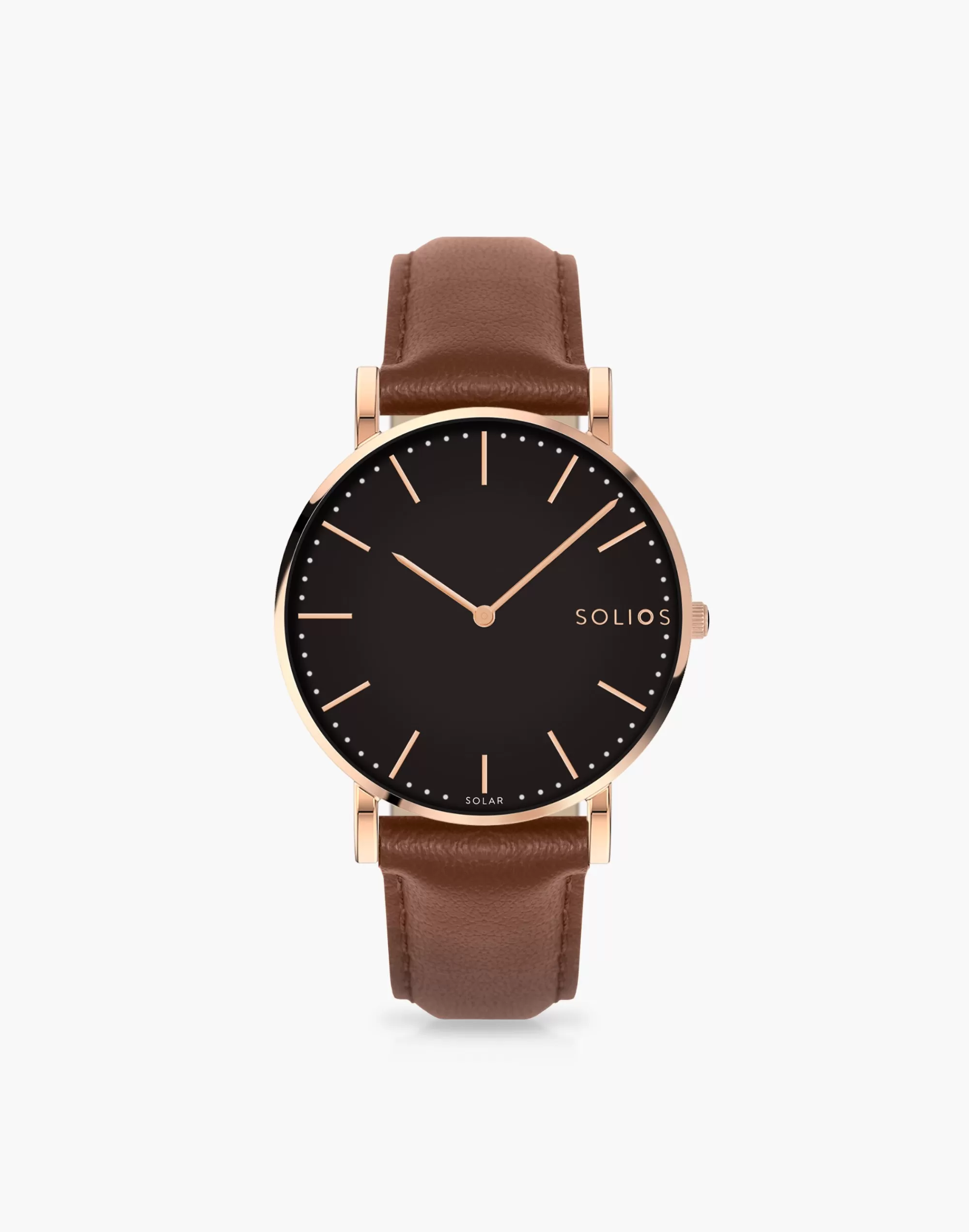 Madewell Watches>Rose Gold Case Brown