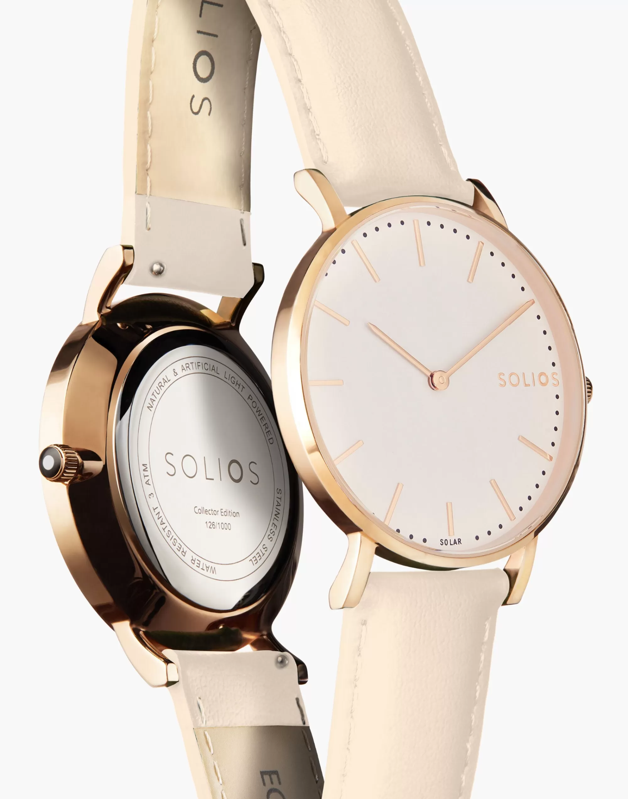 Madewell Watches>Rose Gold Case Cream