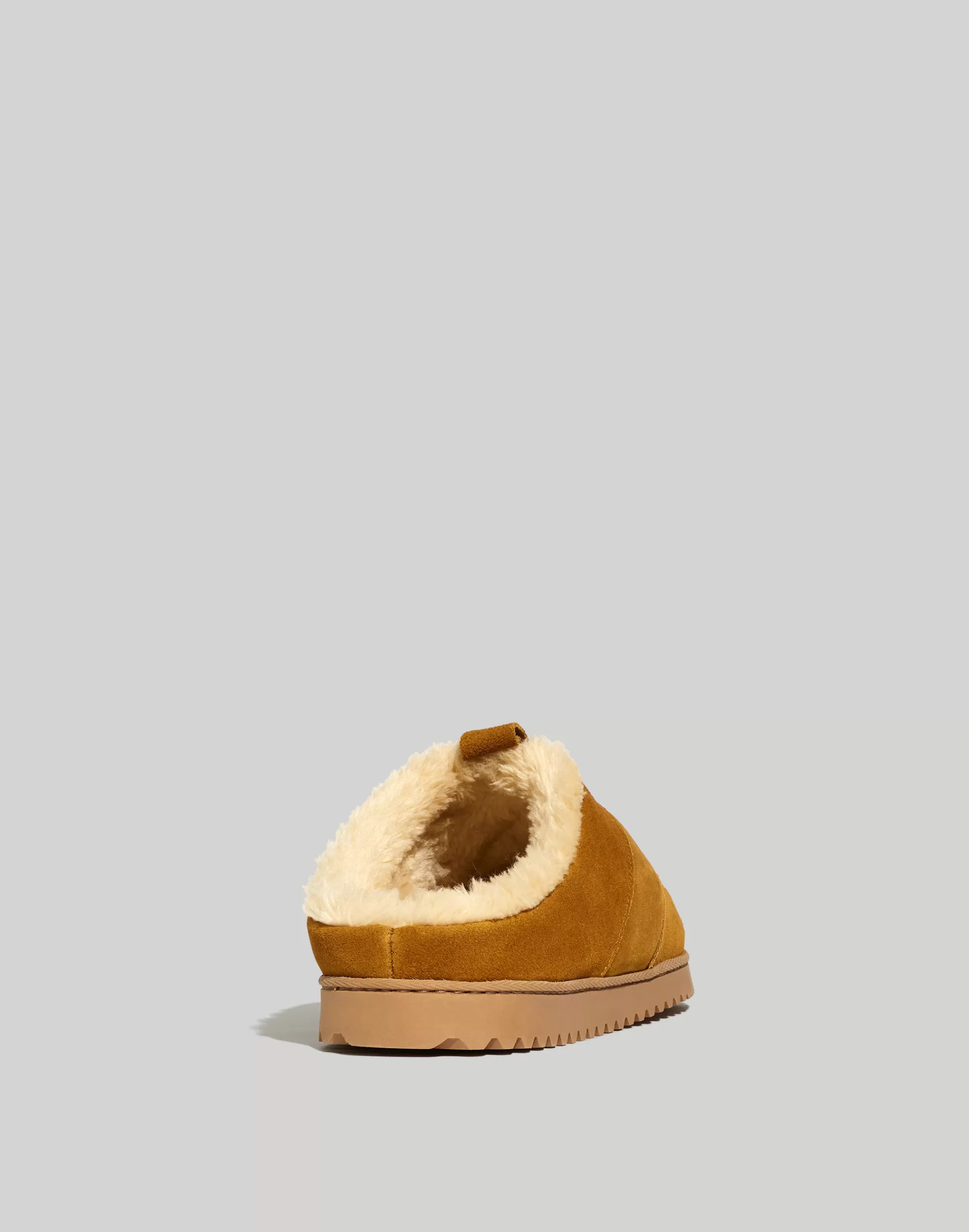 Madewell Slippers>S Suede Slippers Toffee