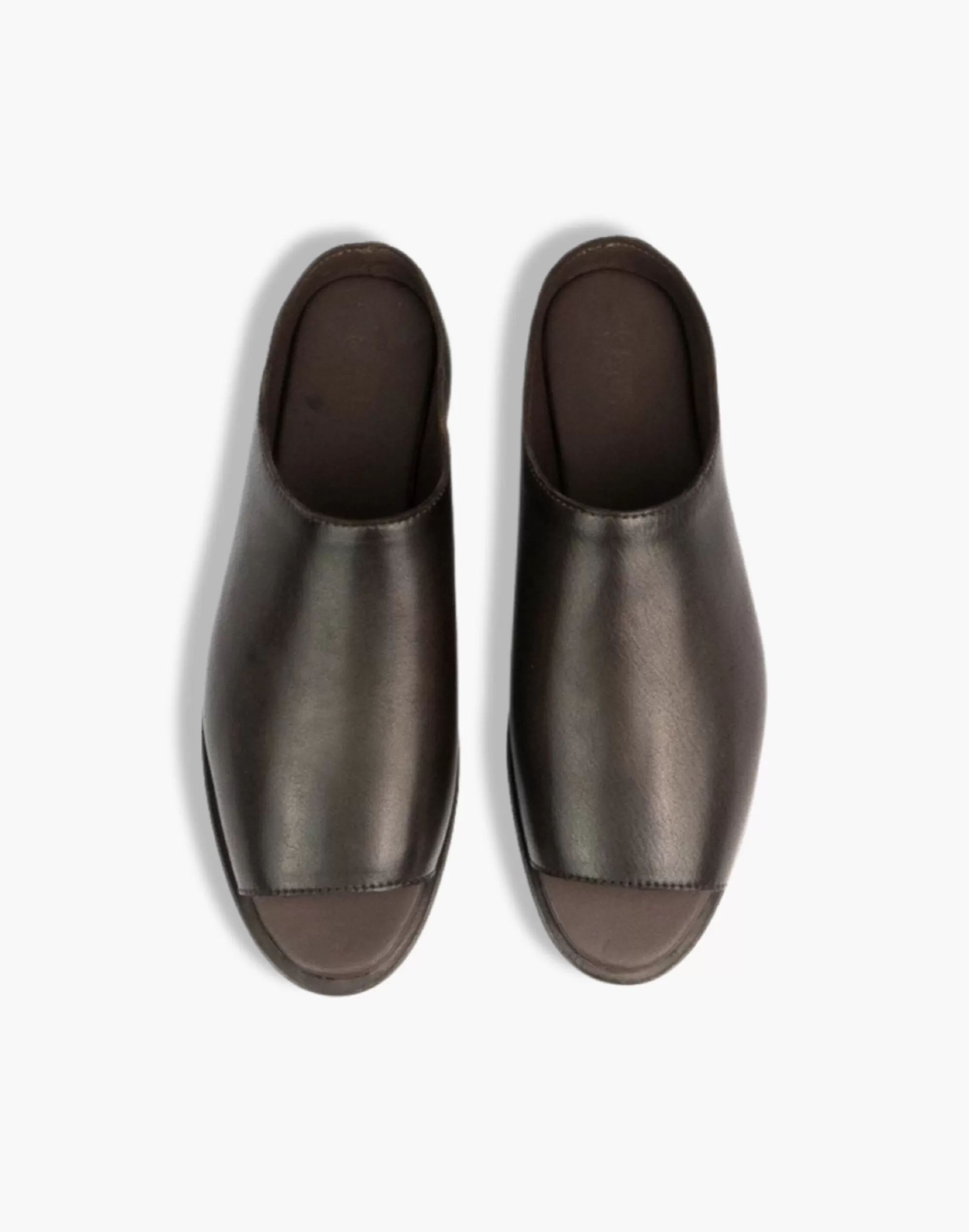 Madewell Flats>Saja Dress Mules Umber