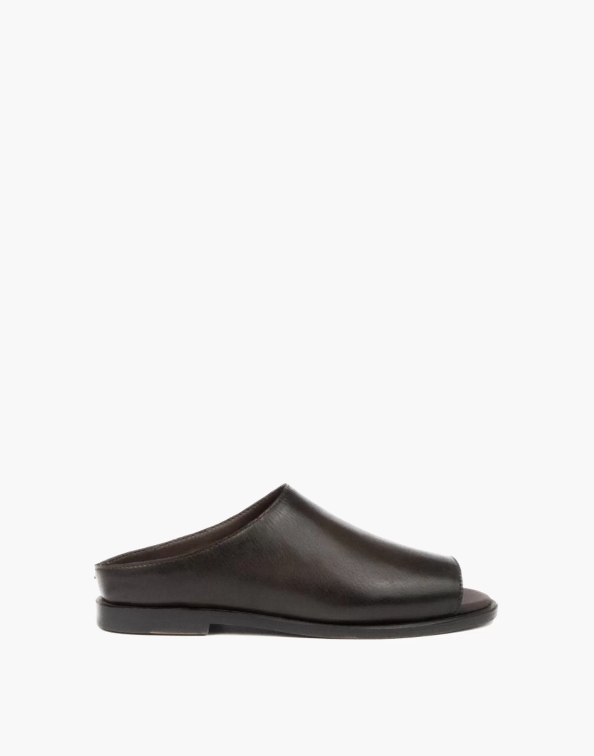 Madewell Flats>Saja Dress Mules Umber