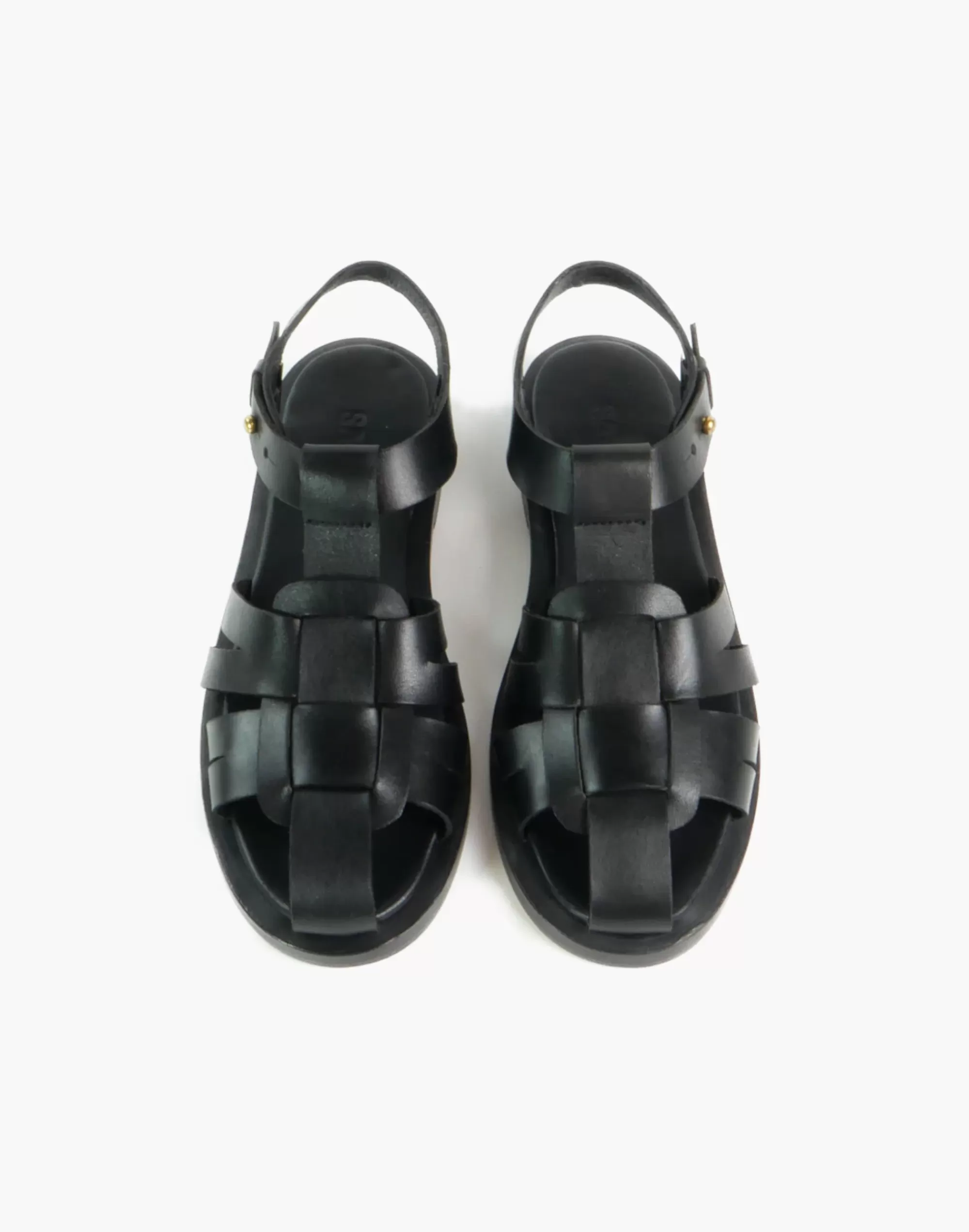 Madewell Sandals>Saja Fisherman Sandals Black