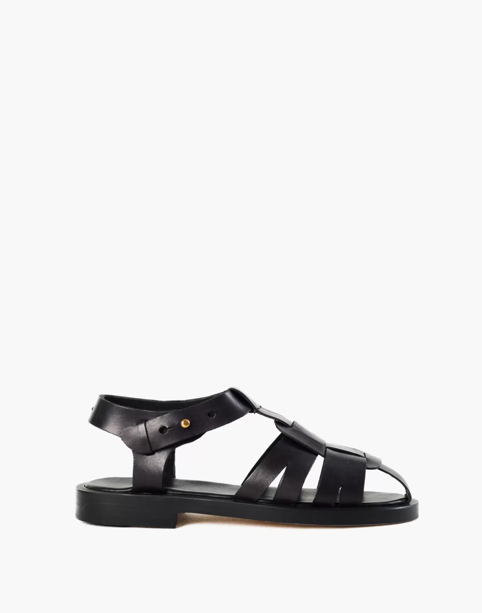 Madewell Sandals>Saja Fisherman Sandals Black