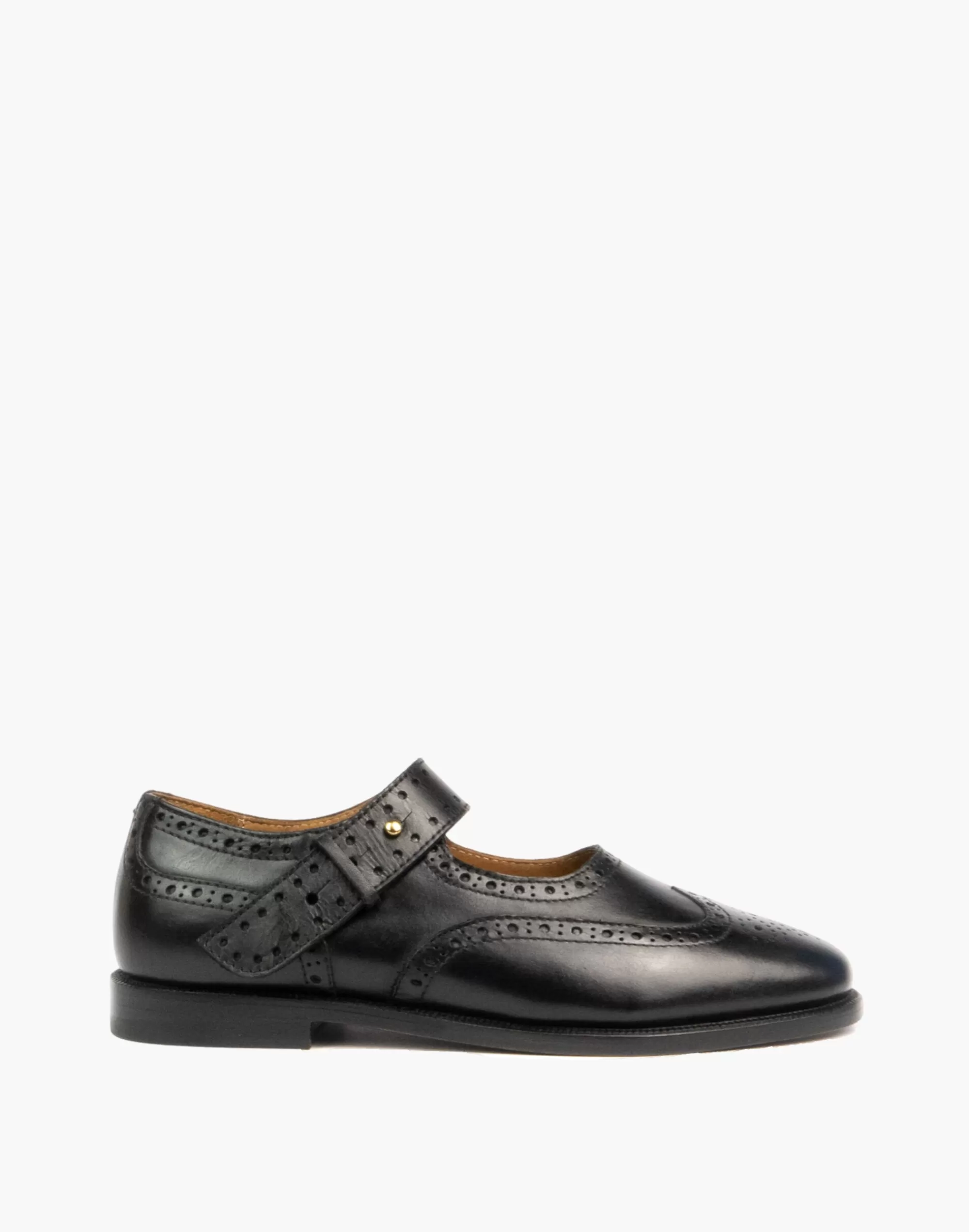 Madewell Flats>Saja Mary-Jane Brogues Black