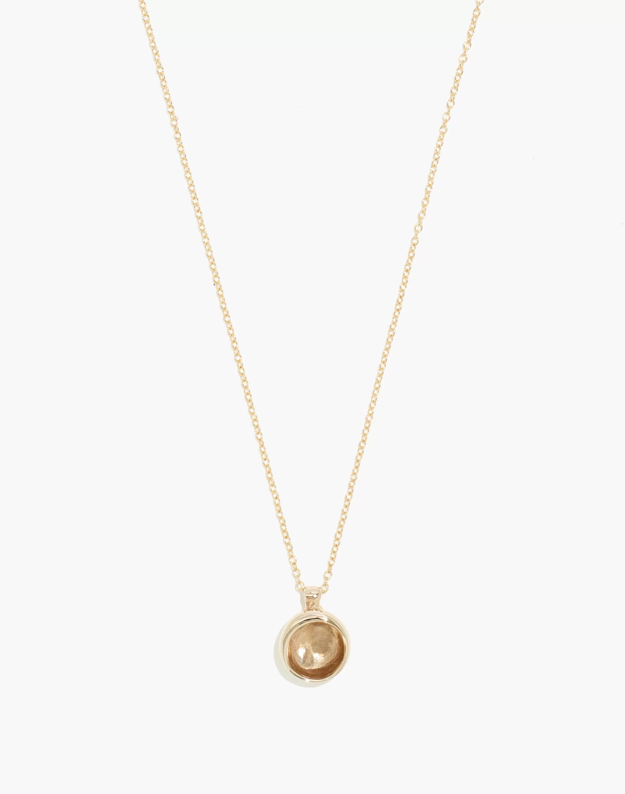 Madewell Necklaces>Salt + Still Hollows Necklace Bronze