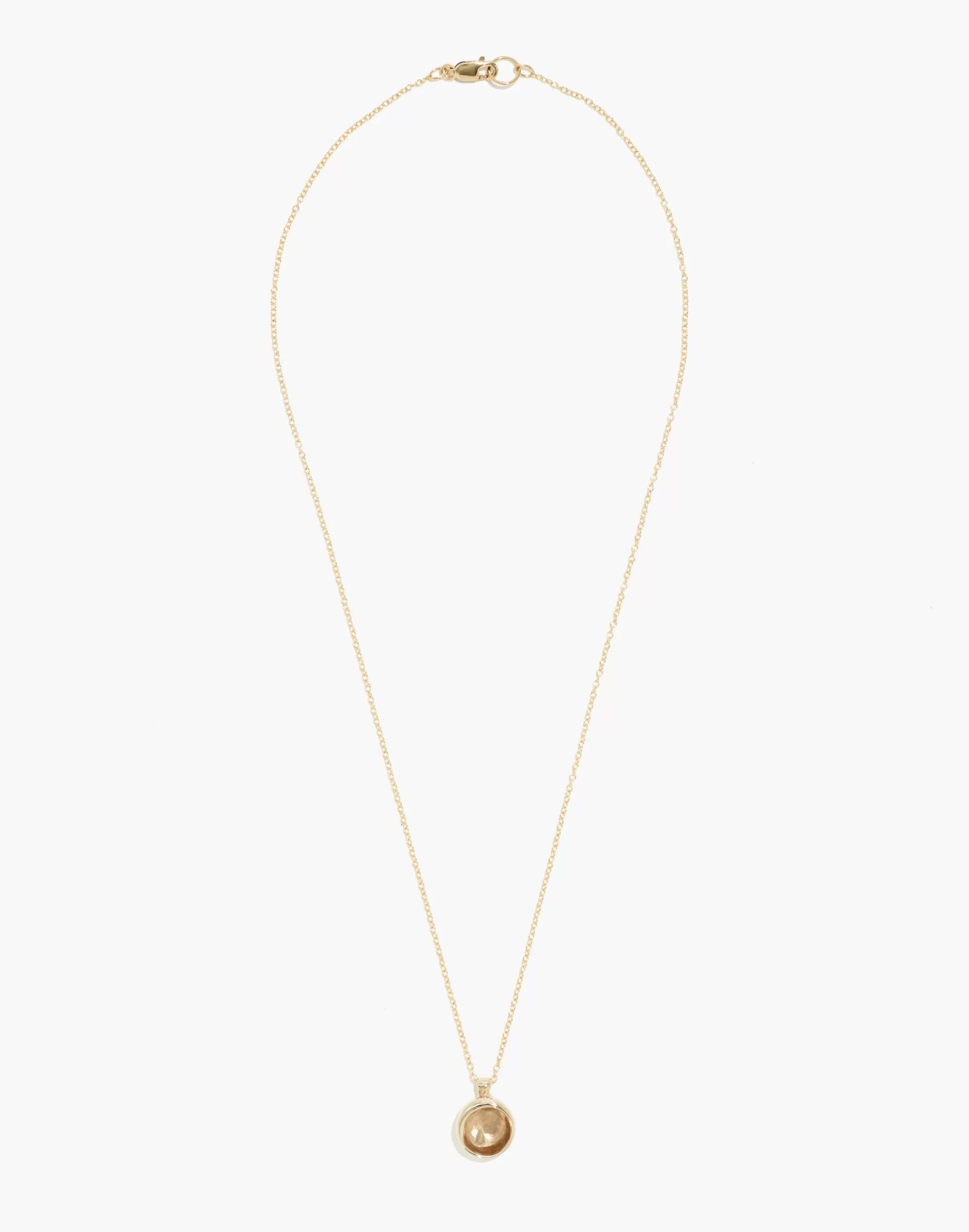 Madewell Necklaces>Salt + Still Hollows Necklace Bronze