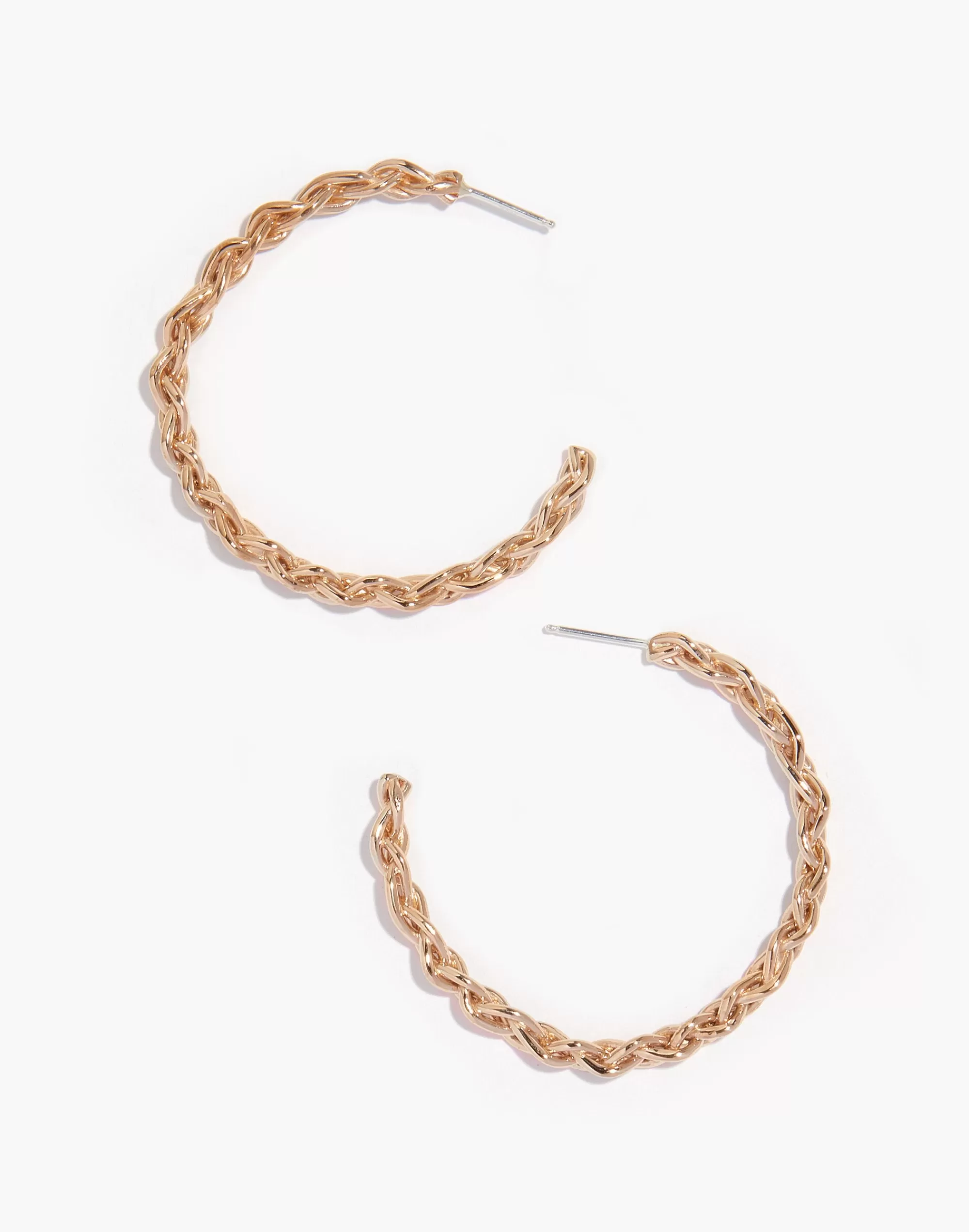 Madewell Earrings>Salt + Still Marli Hoops Bronze