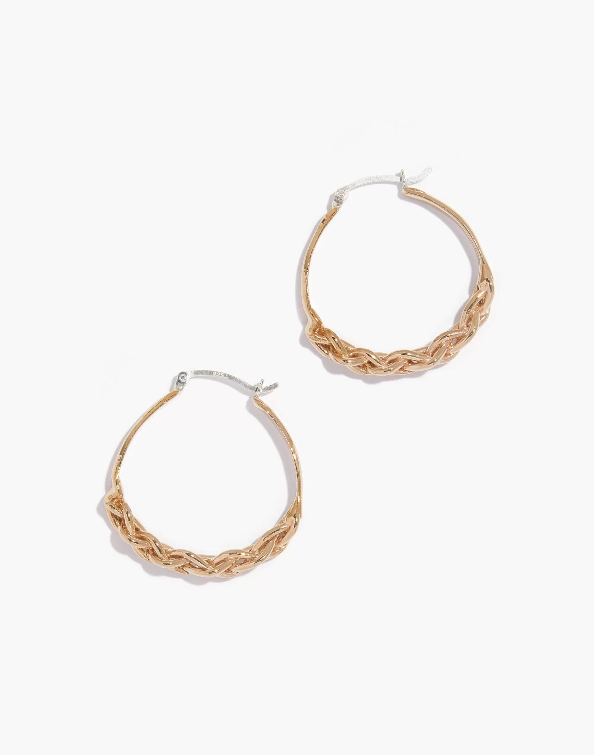 Madewell Earrings>Salt + Still Sheila Hoops Bronze