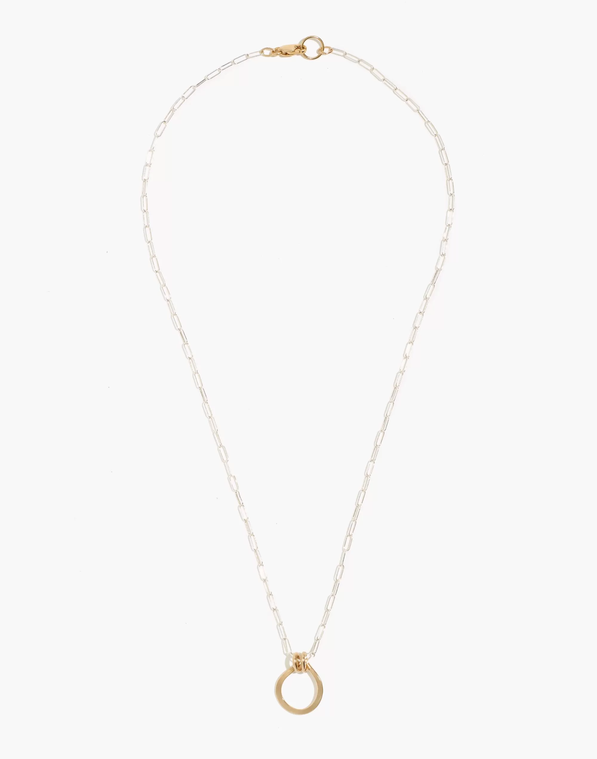 Madewell Necklaces>Salt + Still Short Curve Chain Necklace Gold