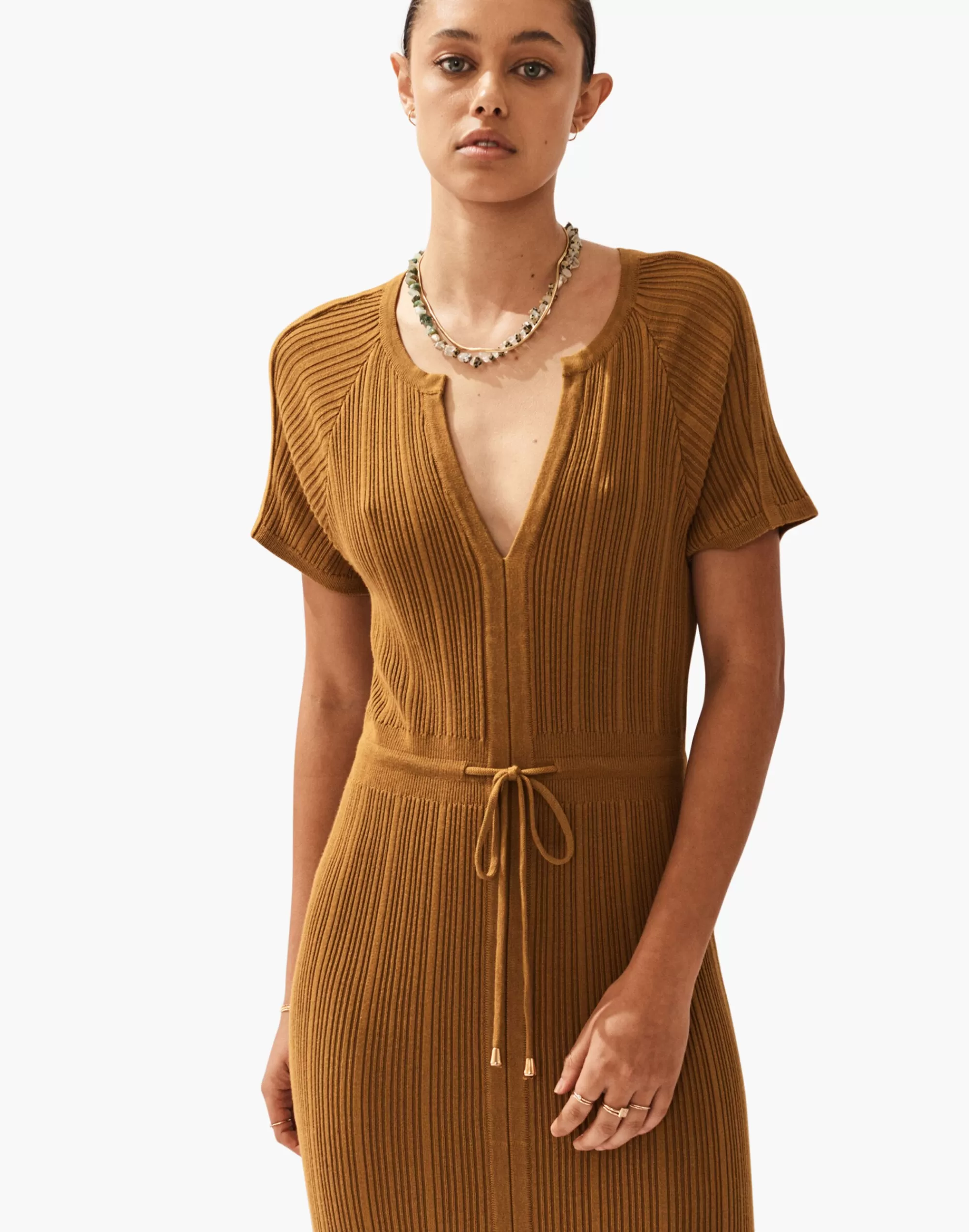 Madewell Dresses>Sancia Celoni Dress Caramel