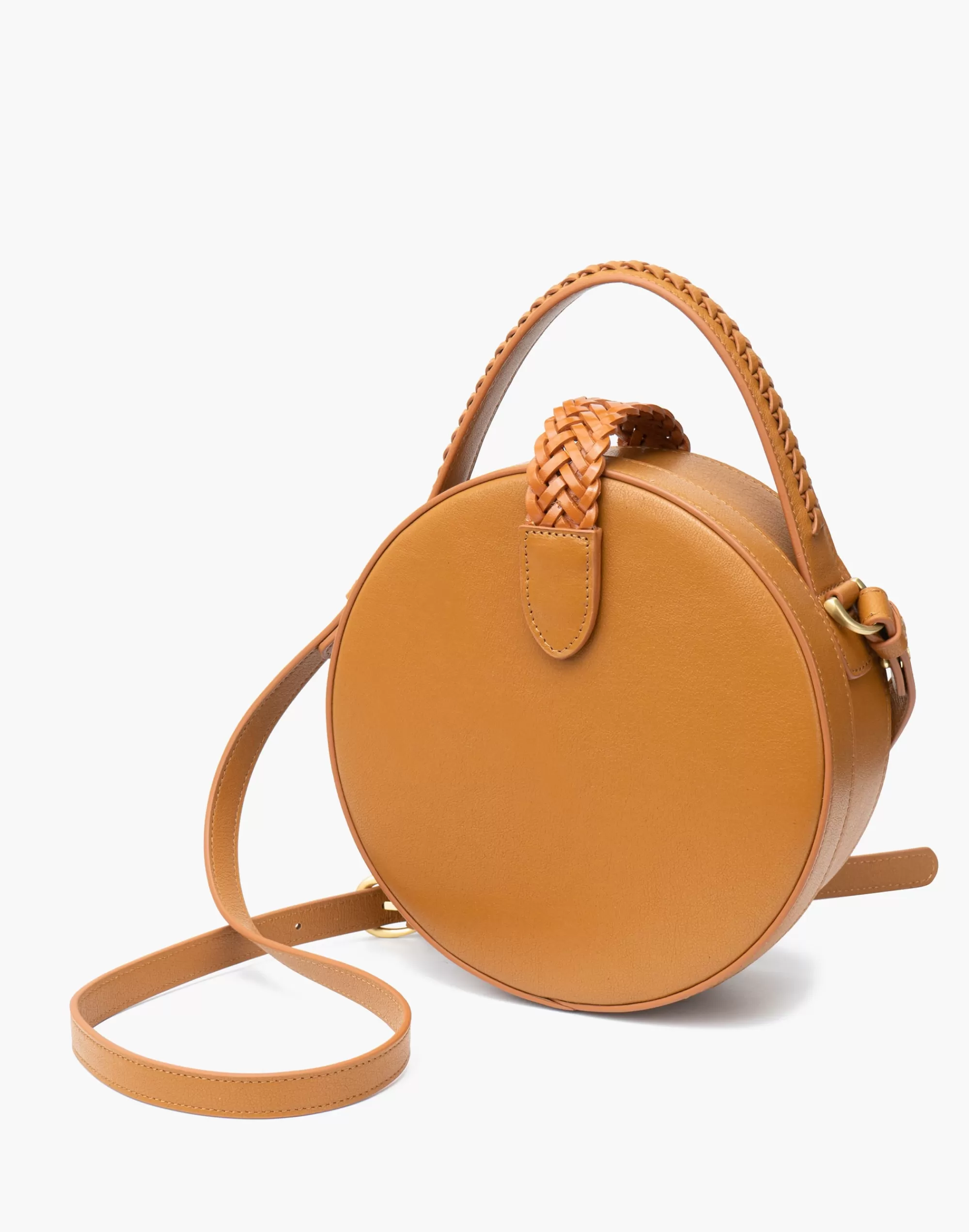 Madewell Crossbody Bags>Sancia Leather Cecile Canteen Bag Light Brown