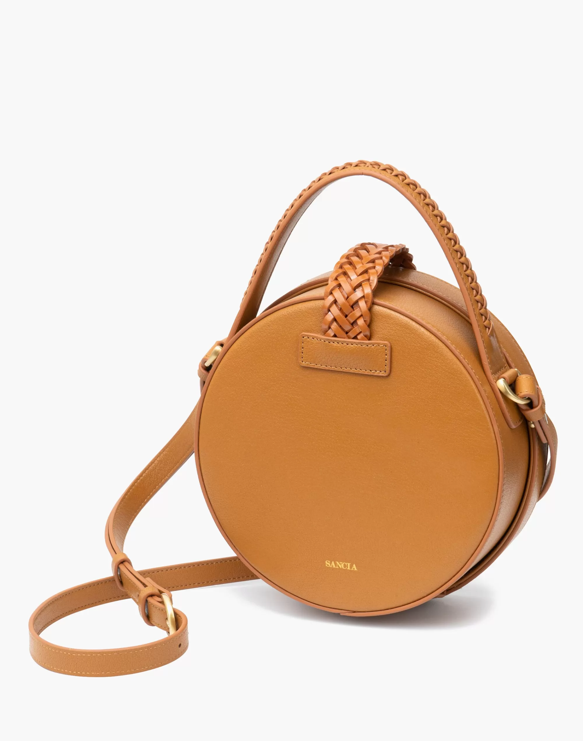 Madewell Crossbody Bags>Sancia Leather Cecile Canteen Bag Light Brown