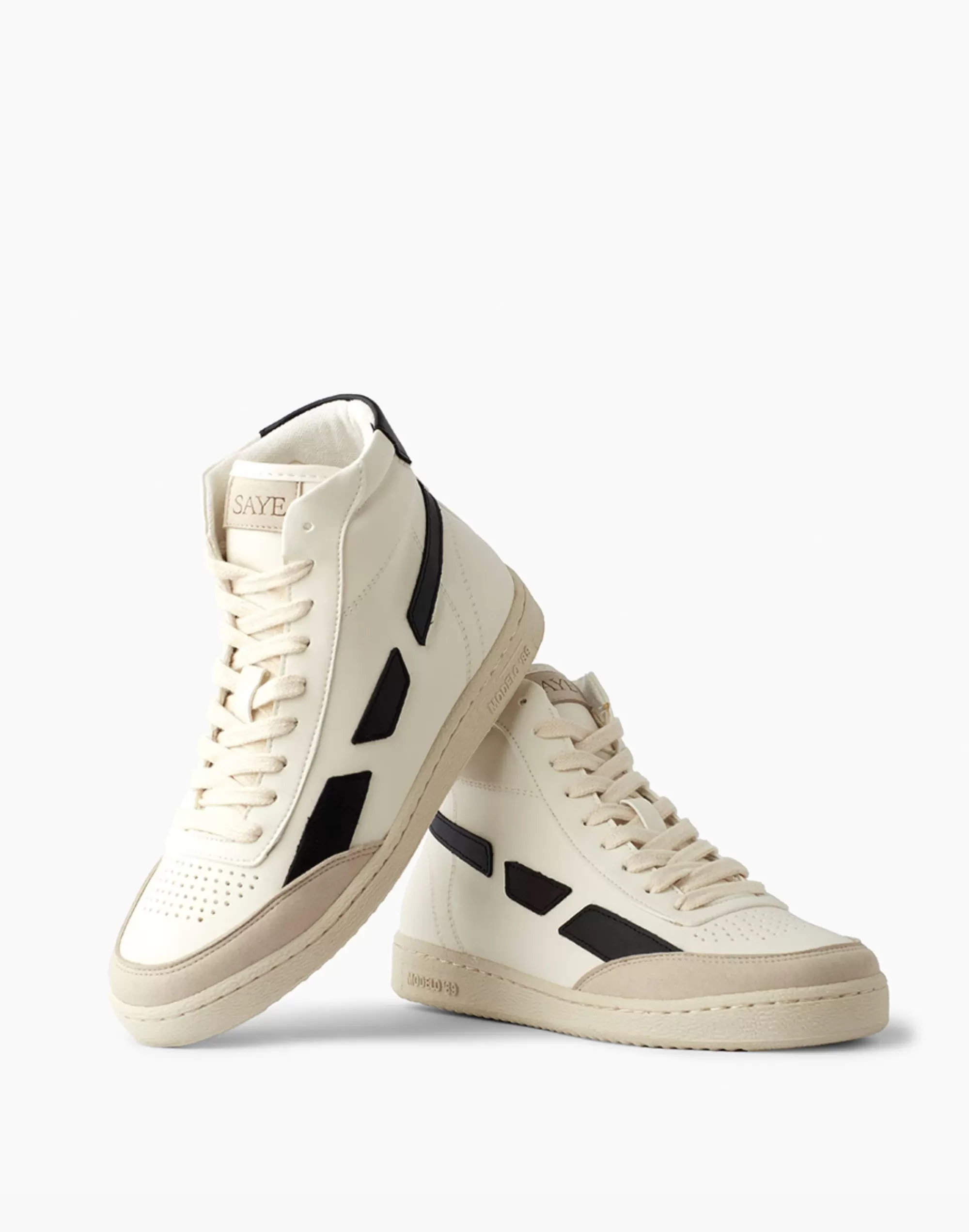 Madewell Sneakers>Saye Vegan Modelo '89 High-Top Sneakers Black