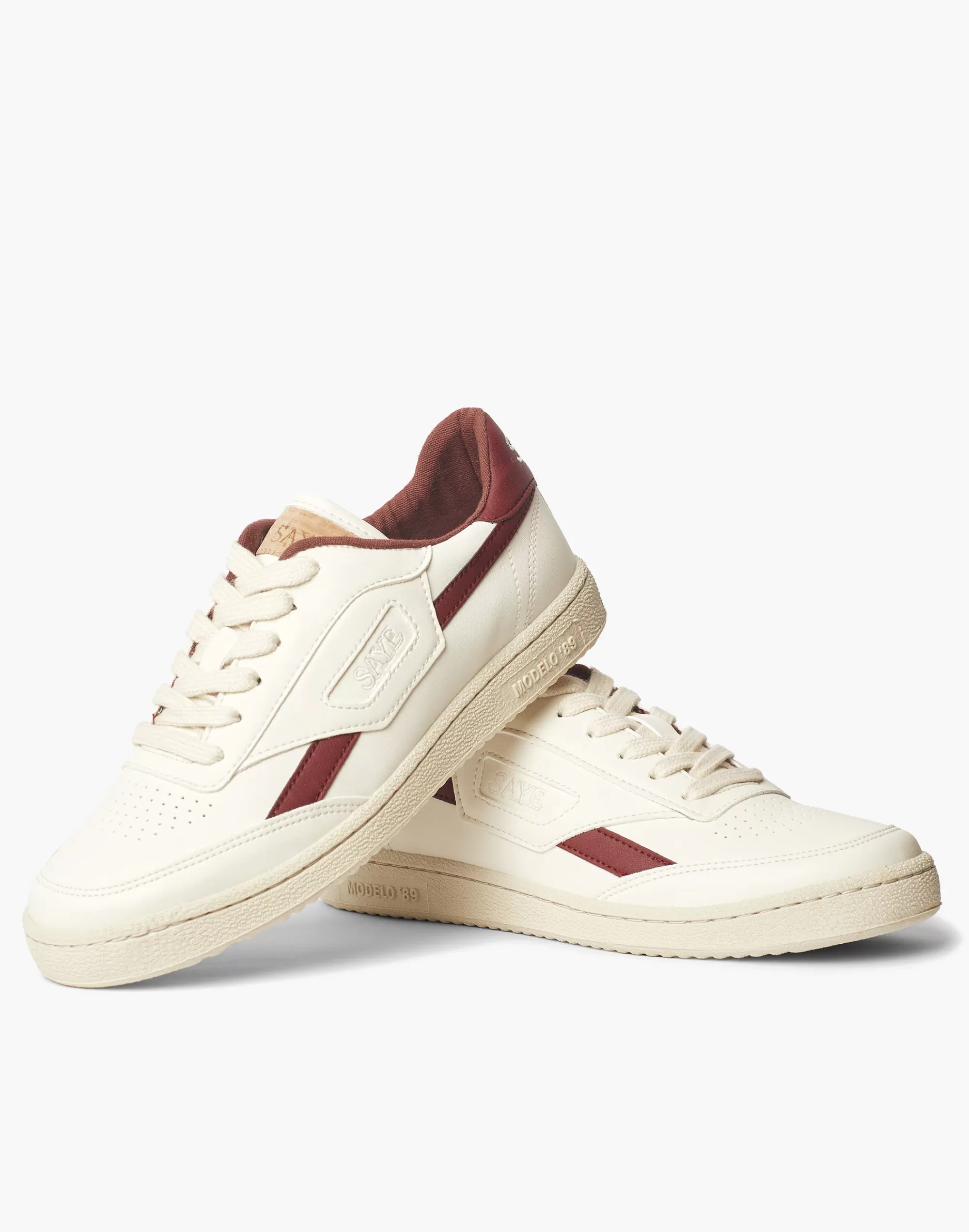 Madewell Sneakers>Saye Vegan Modelo '89 Low-Top Sneakers Dark Red