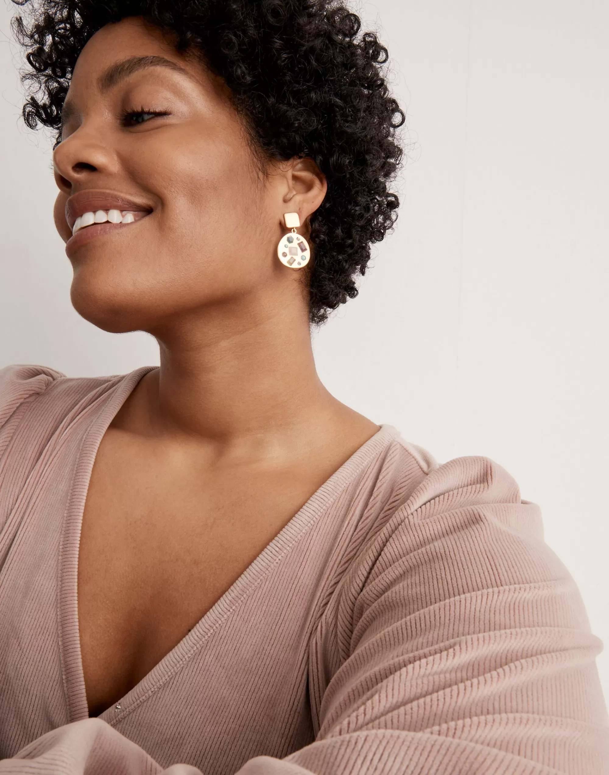 Madewell Earrings>Semiprecious Statement Drop Earrings Summer Breeze