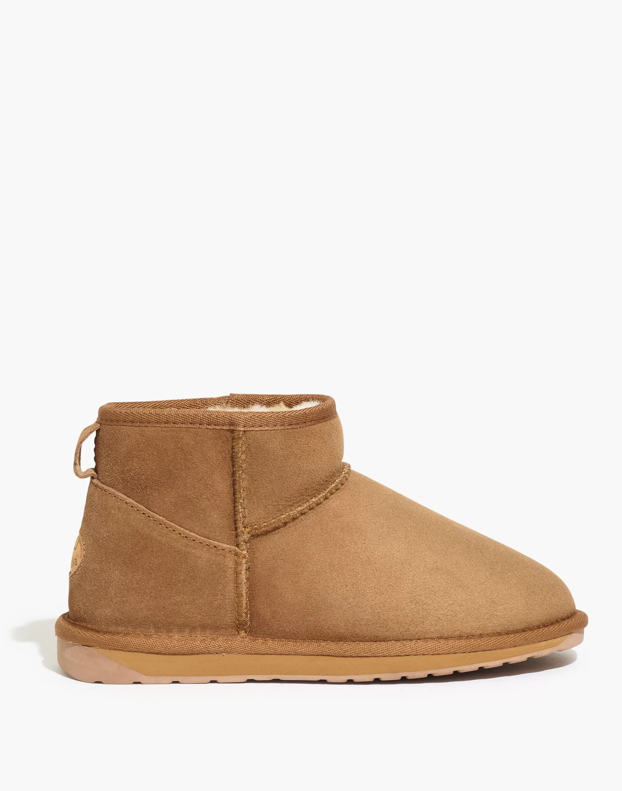 Madewell Boots>Shearling Stinger Micro Boots Chestnut