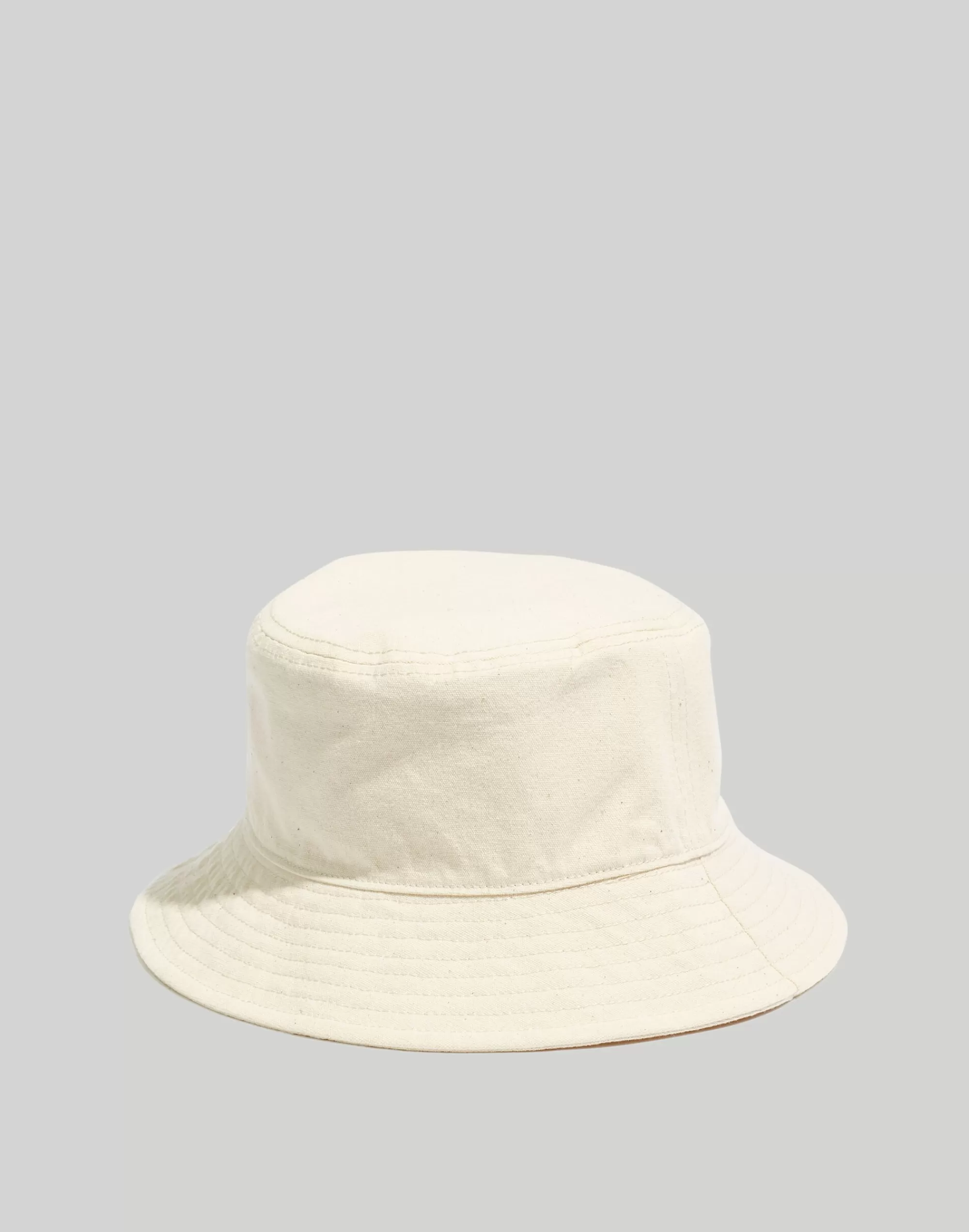 Madewell Hats>Short-Brimmed Bucket Hat Vintage Parchment Multi