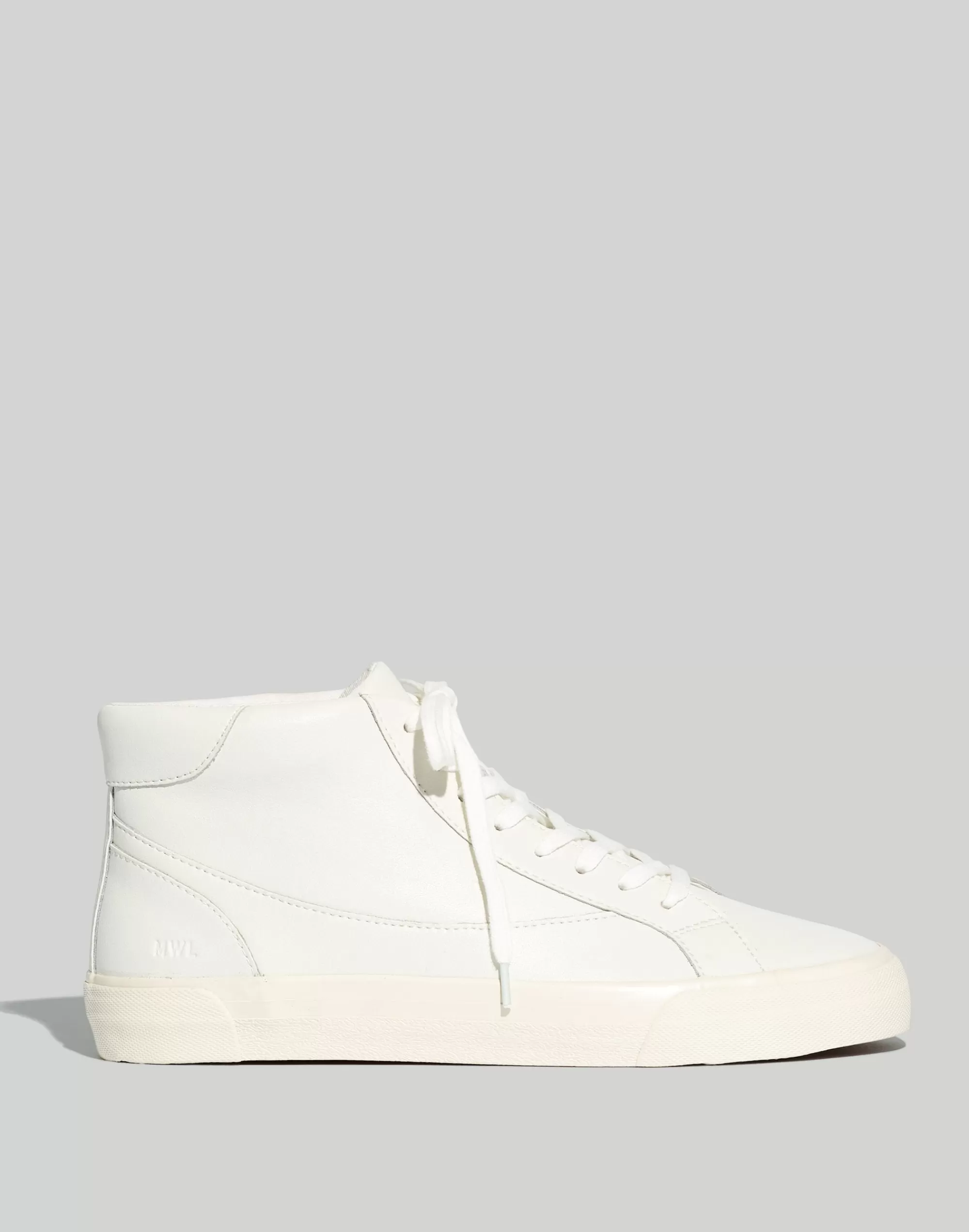 Madewell Sneakers>Sidewalk High-Top Sneakers Pale Parchment