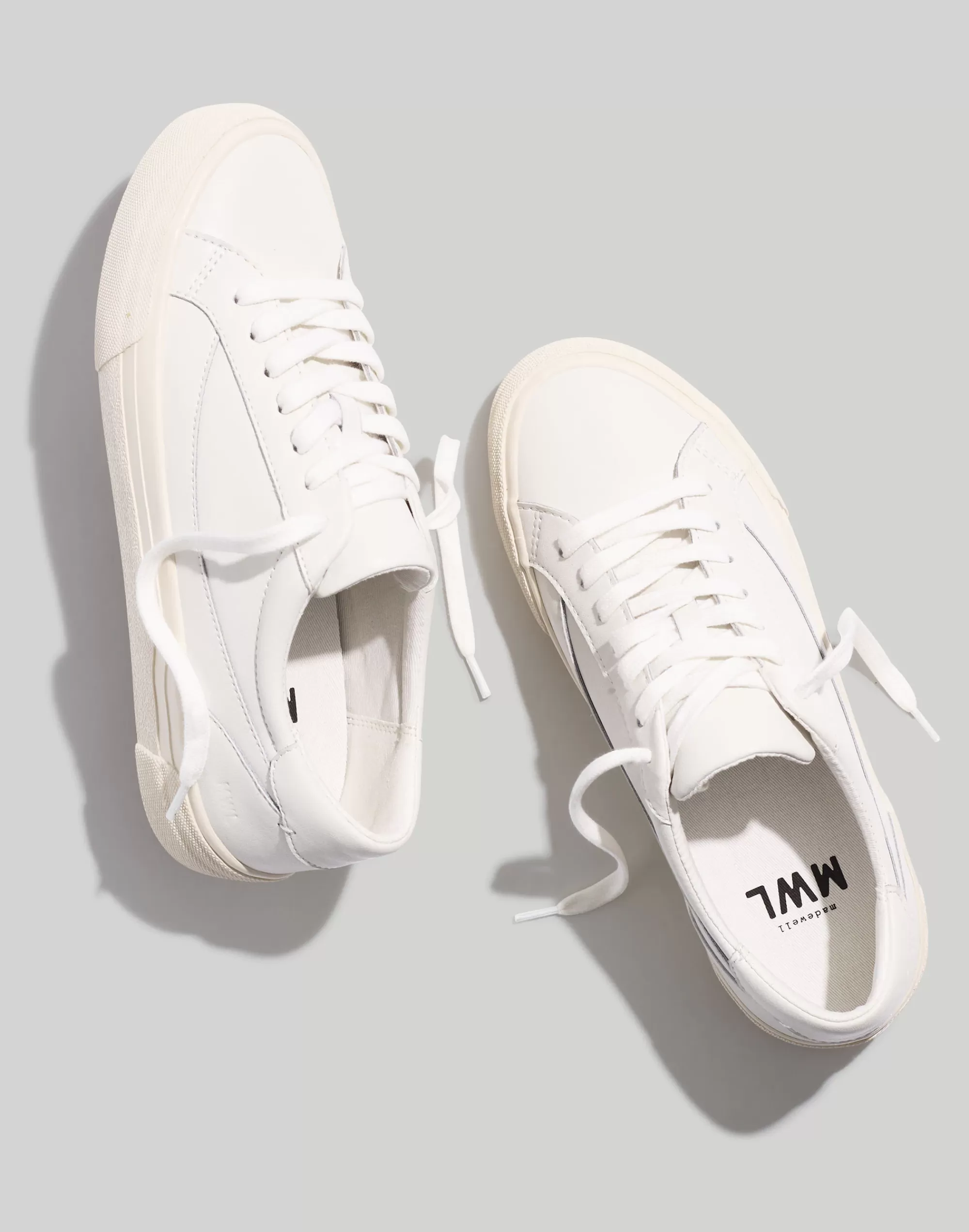 Madewell Sneakers>Sidewalk Low-Top Sneakers Pale Parchment