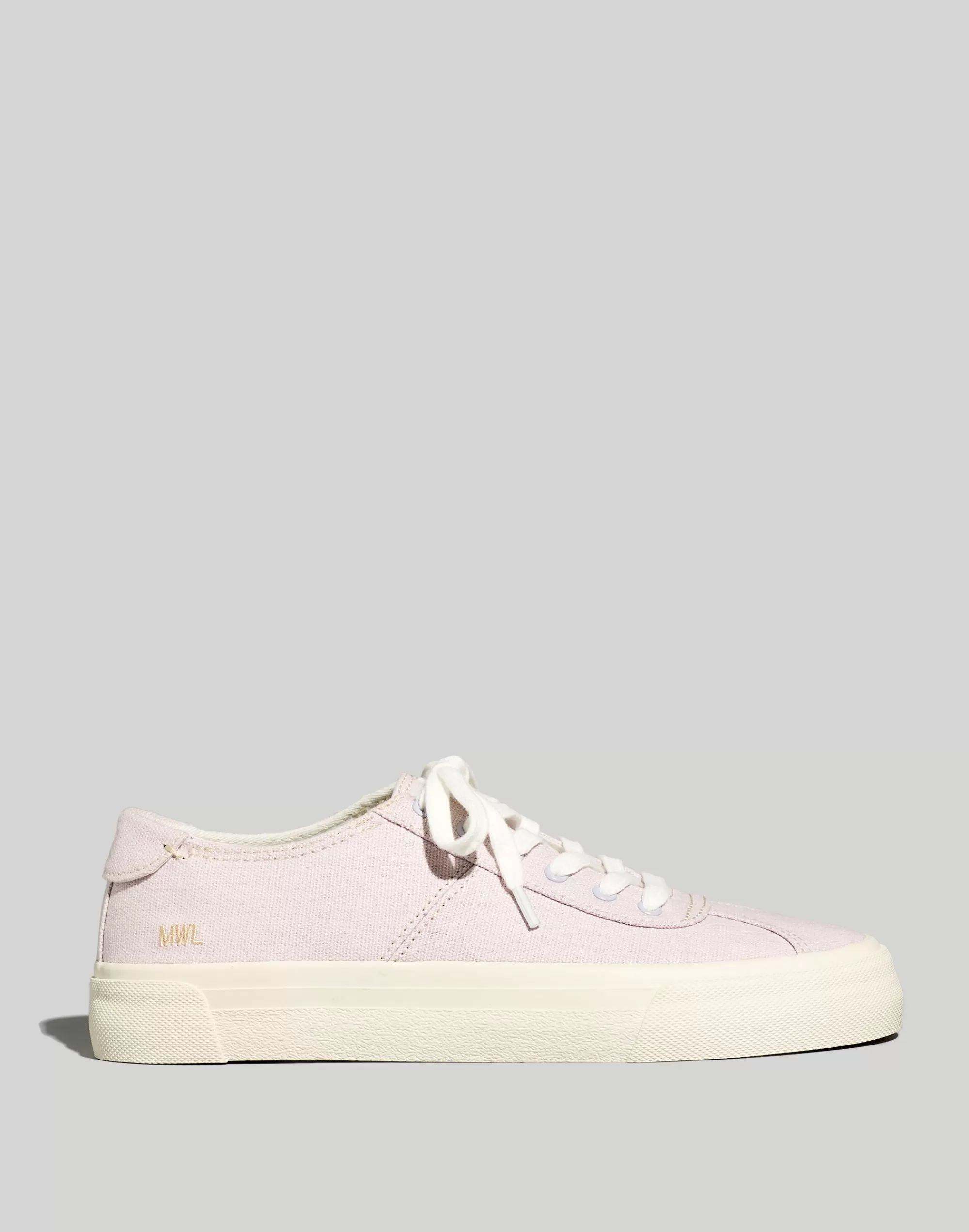 Madewell Sneakers>Sidewalk Low-Top Sneakers In Canvas Dusty Lavender