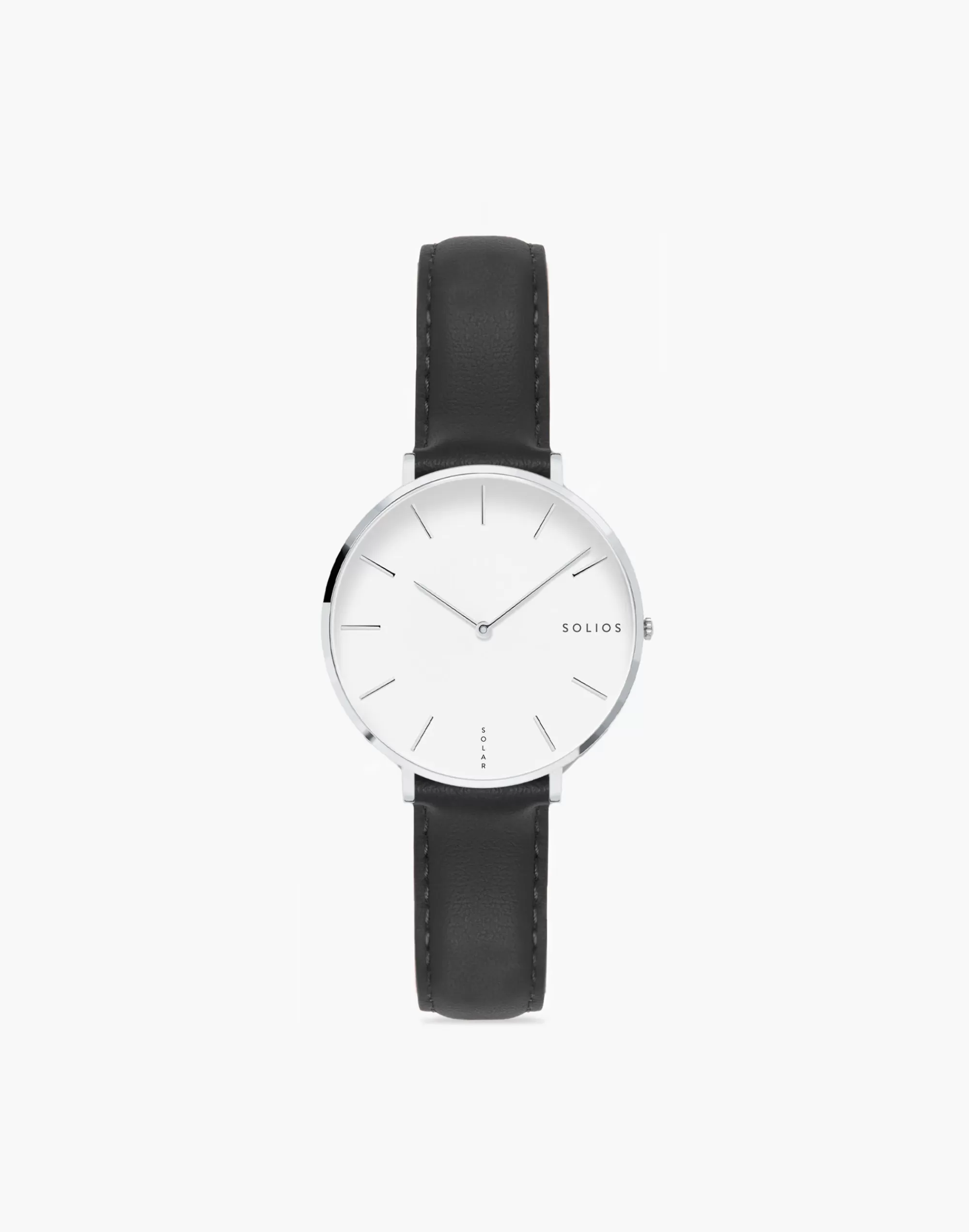 Madewell Watches>Silver Case Black