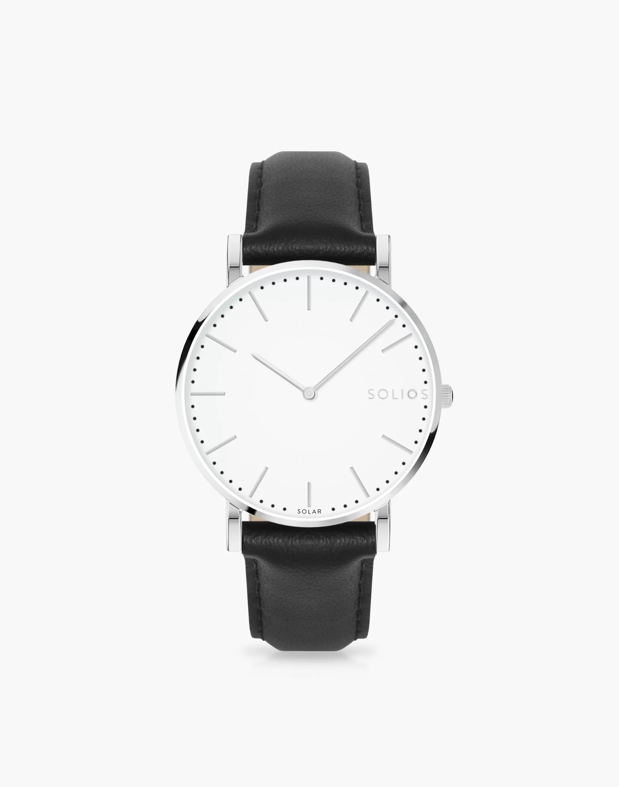 Madewell Watches>Silver Case Black