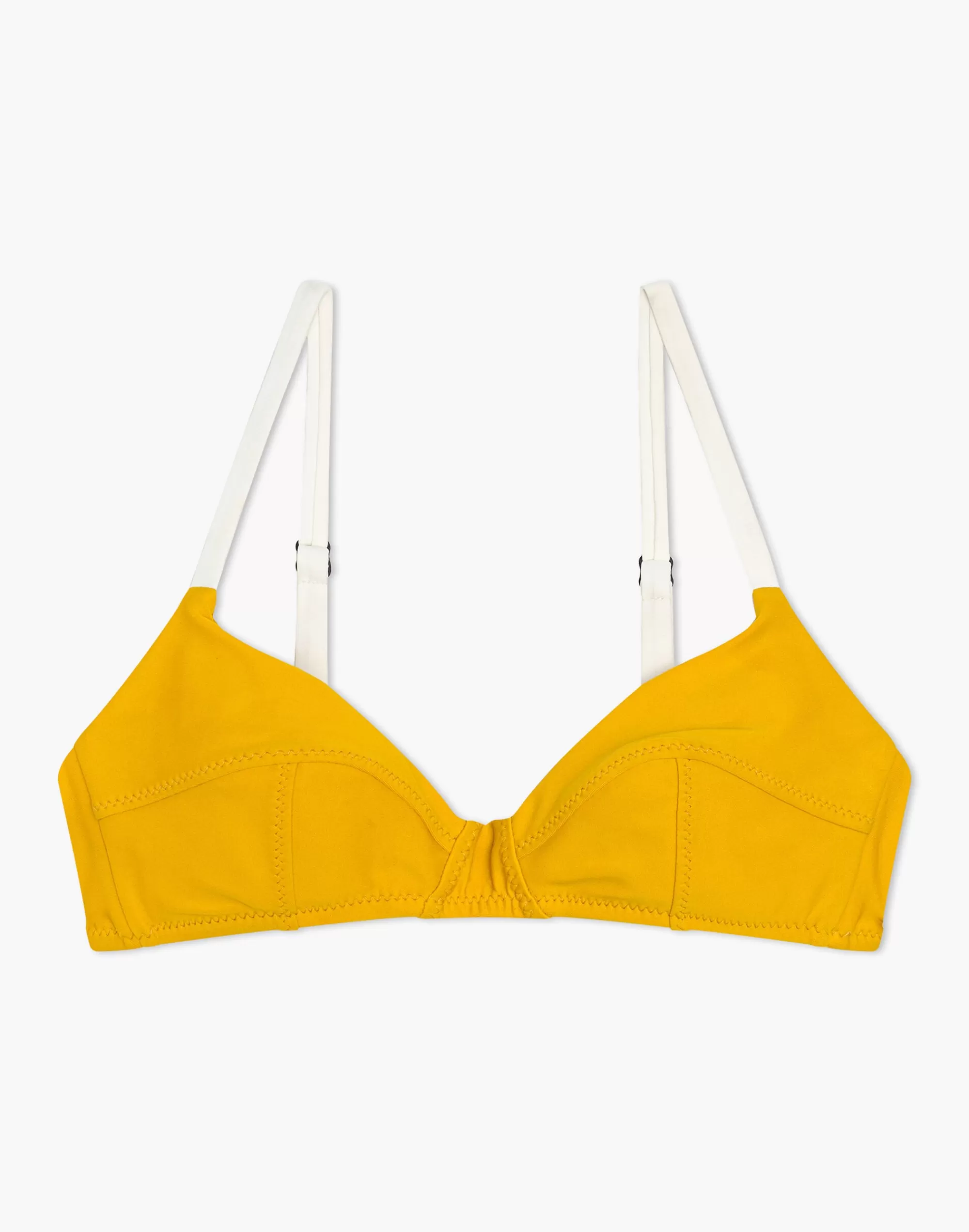 Madewell Swim>Simone Retro Top Pale Chamois