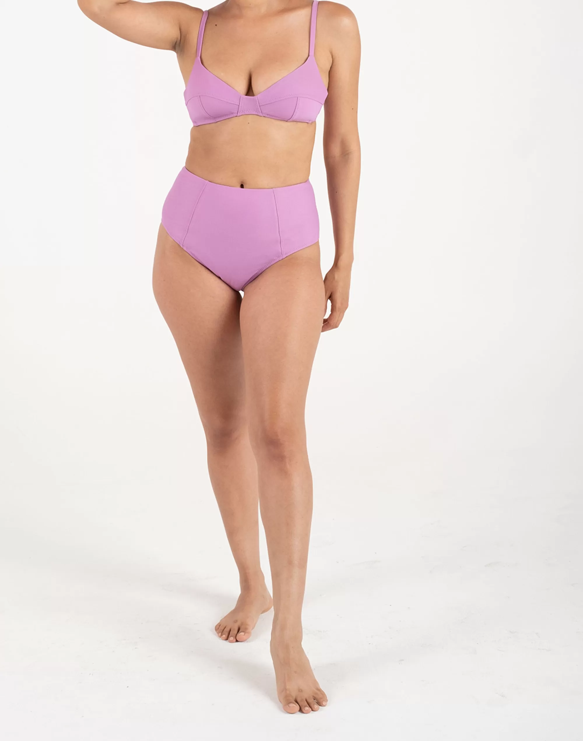 Madewell Swim>Simone Retro Top Pink