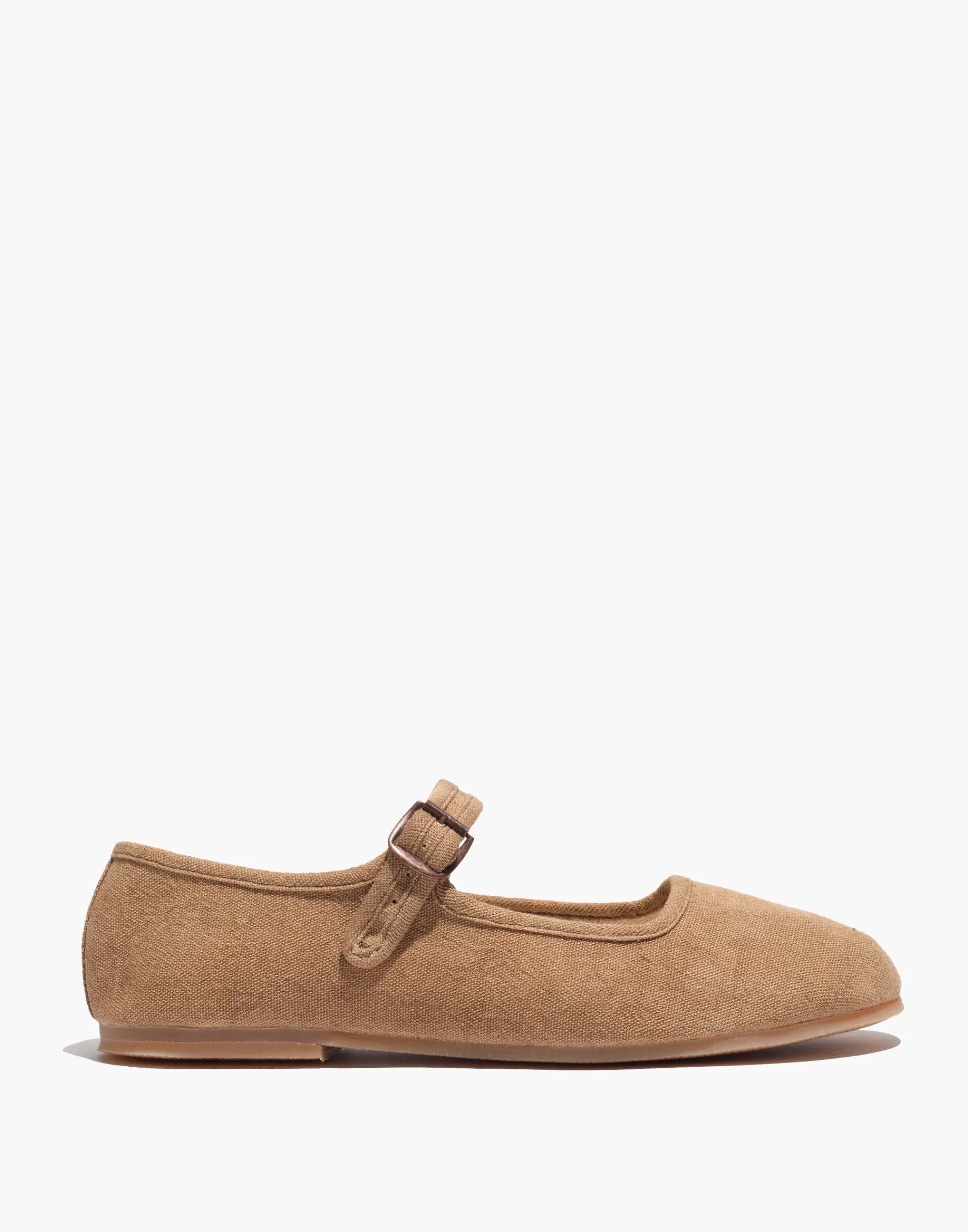 Madewell Flats>Small Lot Classic Mary Jane Shoe Brown