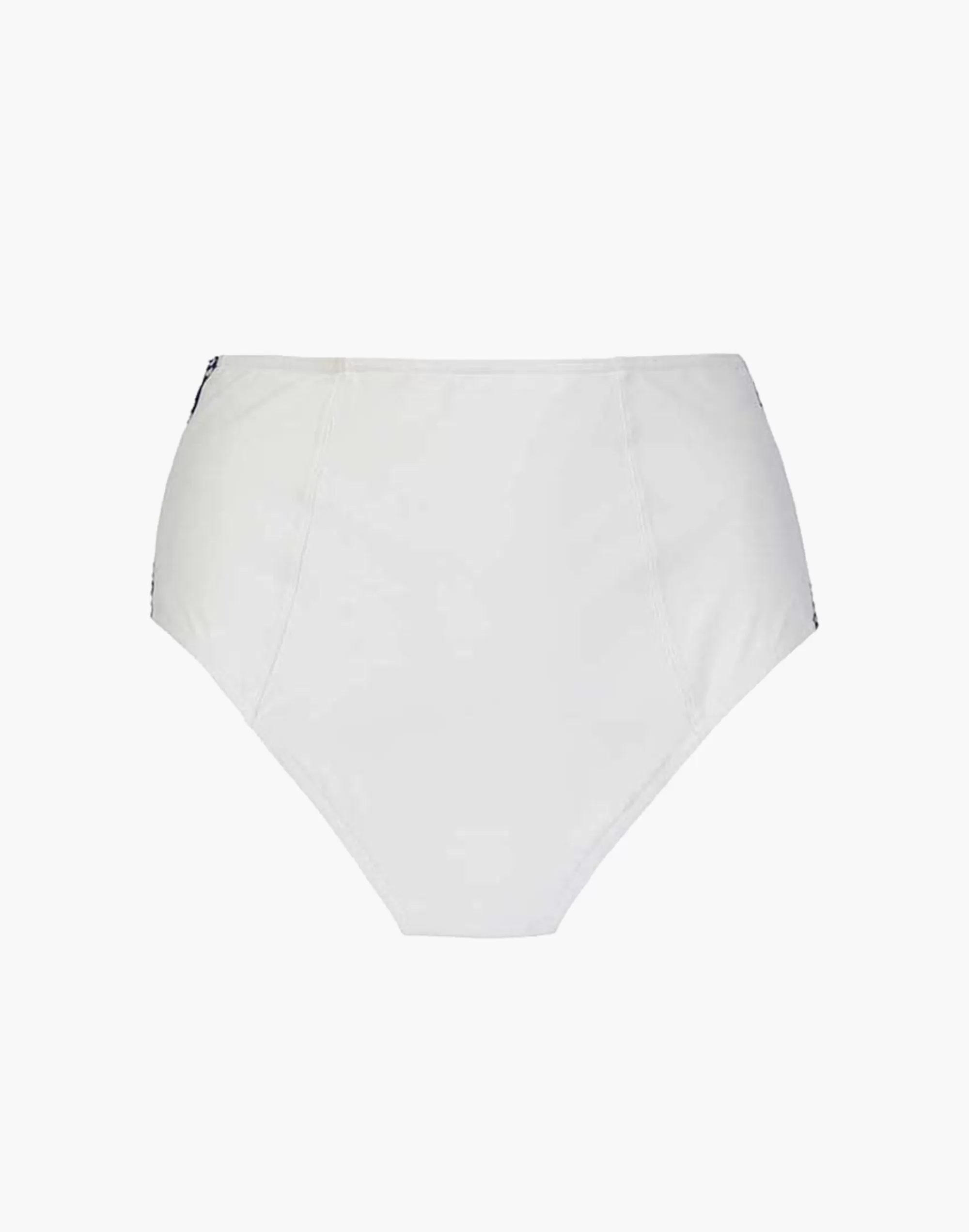 Madewell Swim>Sofia High-Waist Bikini Bottom White