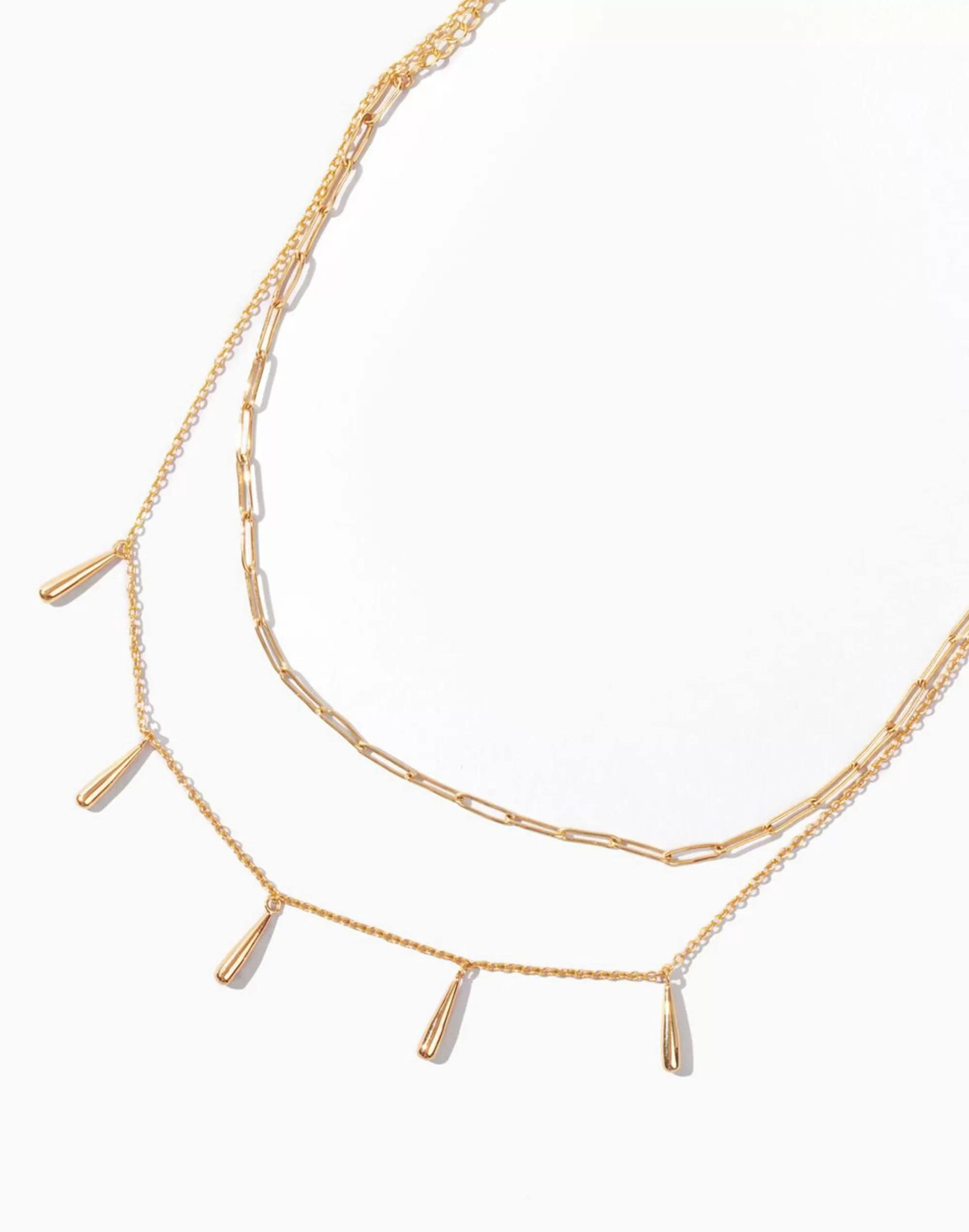 Madewell Necklaces>Soko Dash Layered Necklace Gold