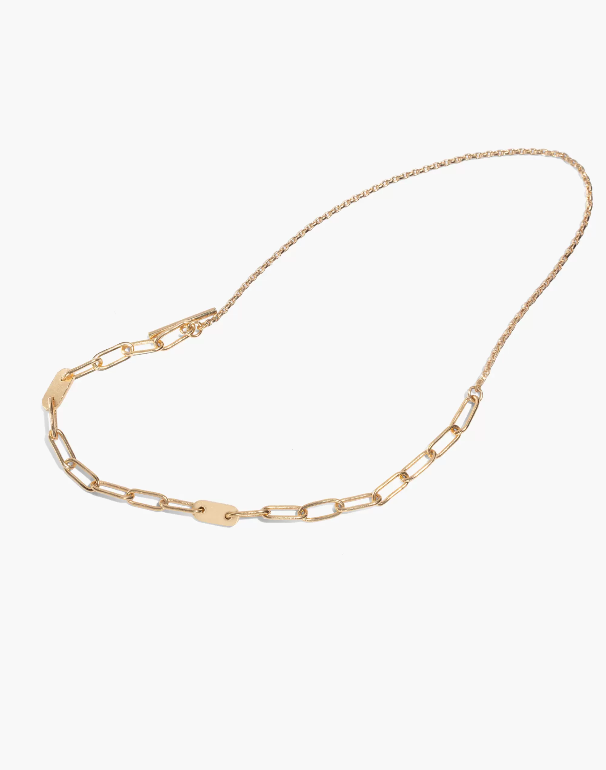 Madewell Necklaces>Soko Delicate Ellipse Collar Necklace Gold