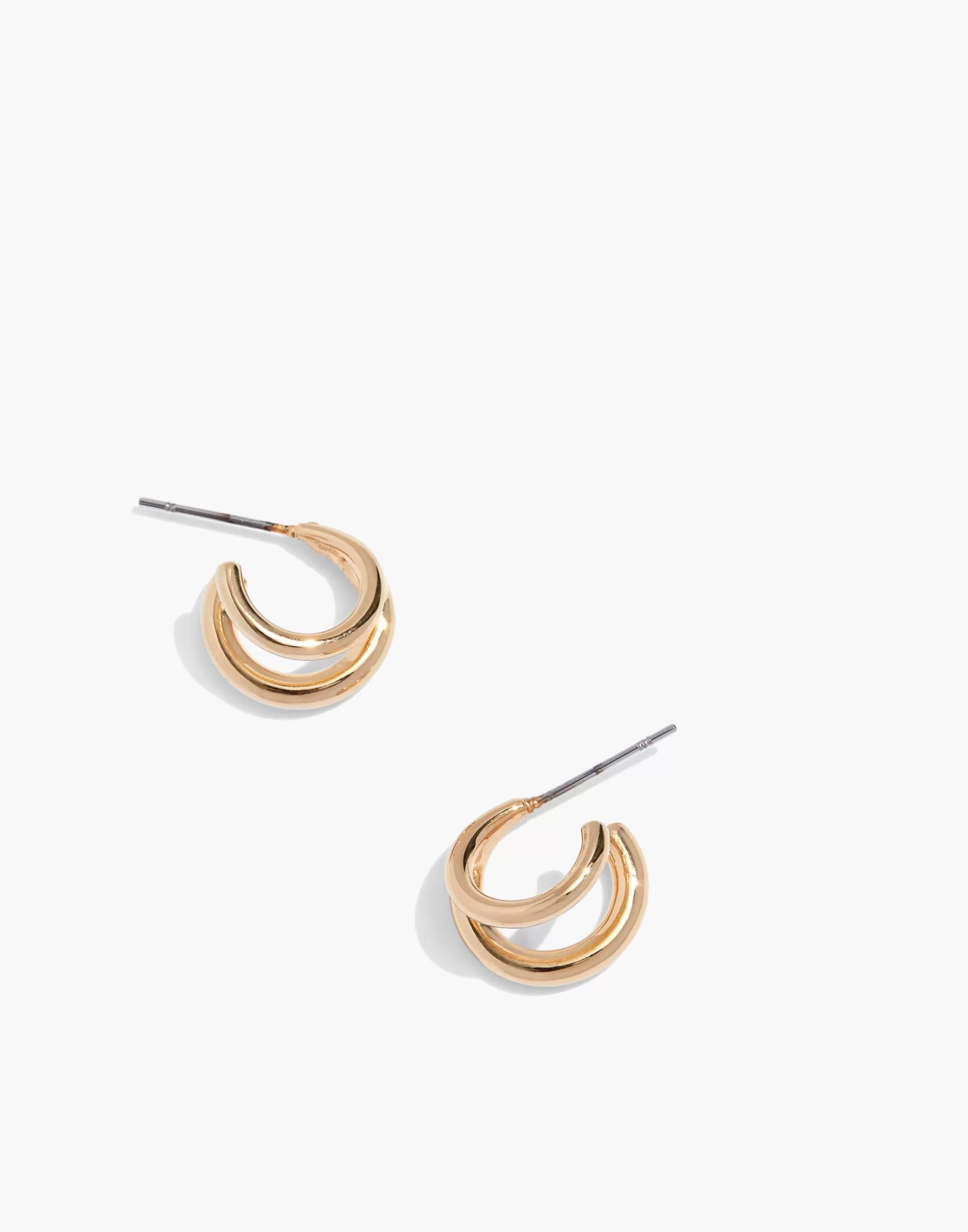 Madewell Earrings>Soko Dogo Mini Hoop Earrings Gold