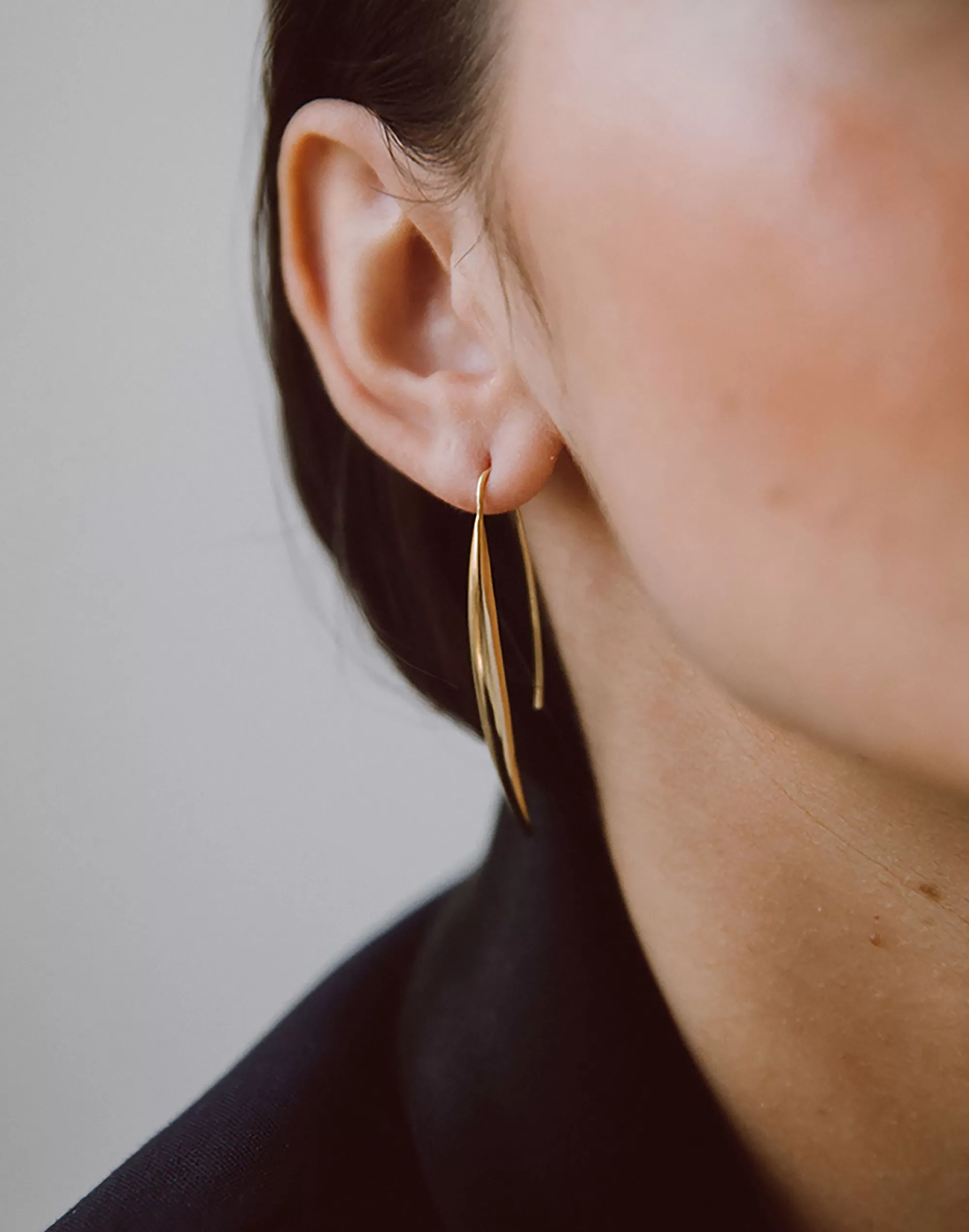 Madewell Earrings>Soko Honi Threader Earrings Gold