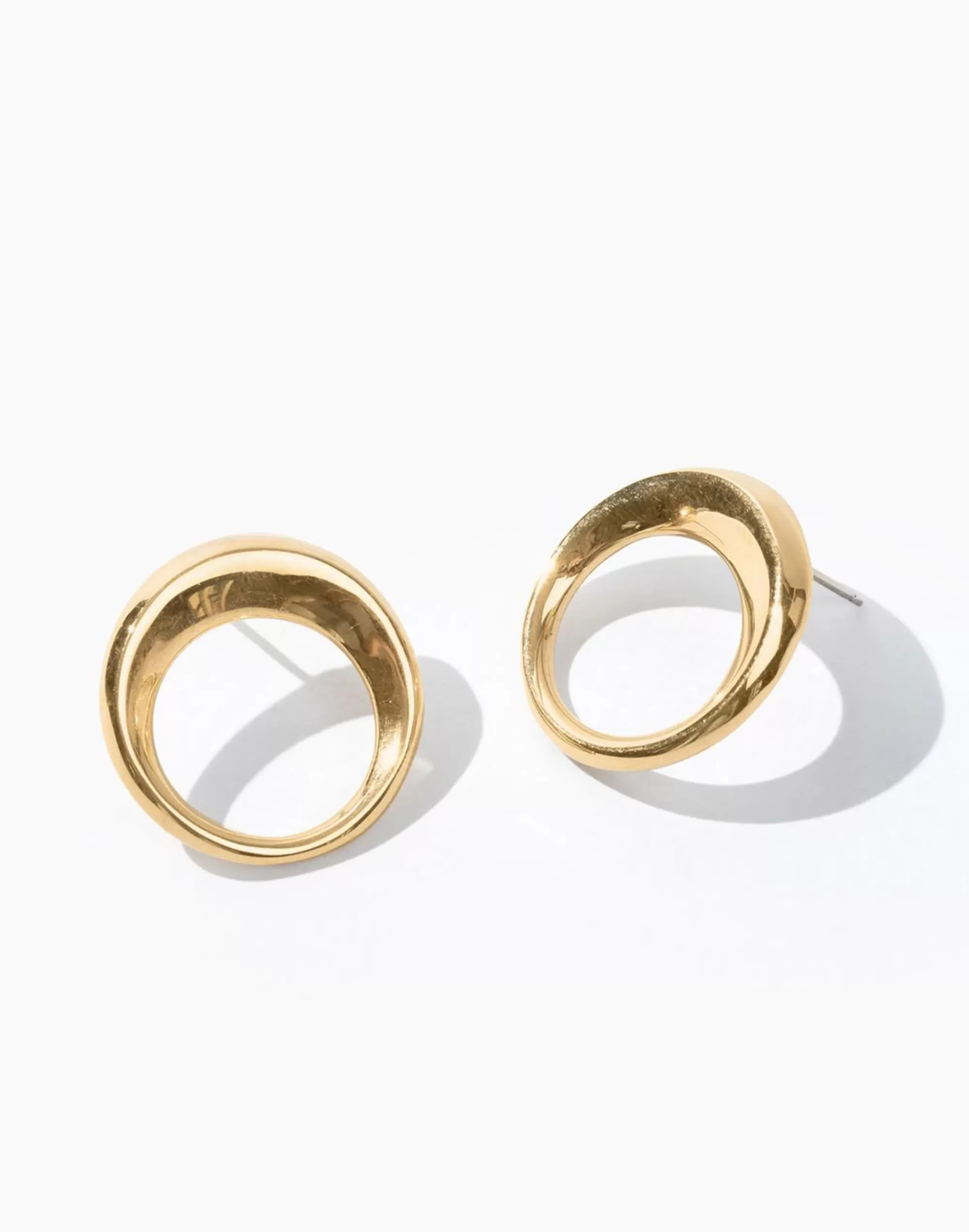 Madewell Earrings>Soko Kaya Open Stud Earrings Gold