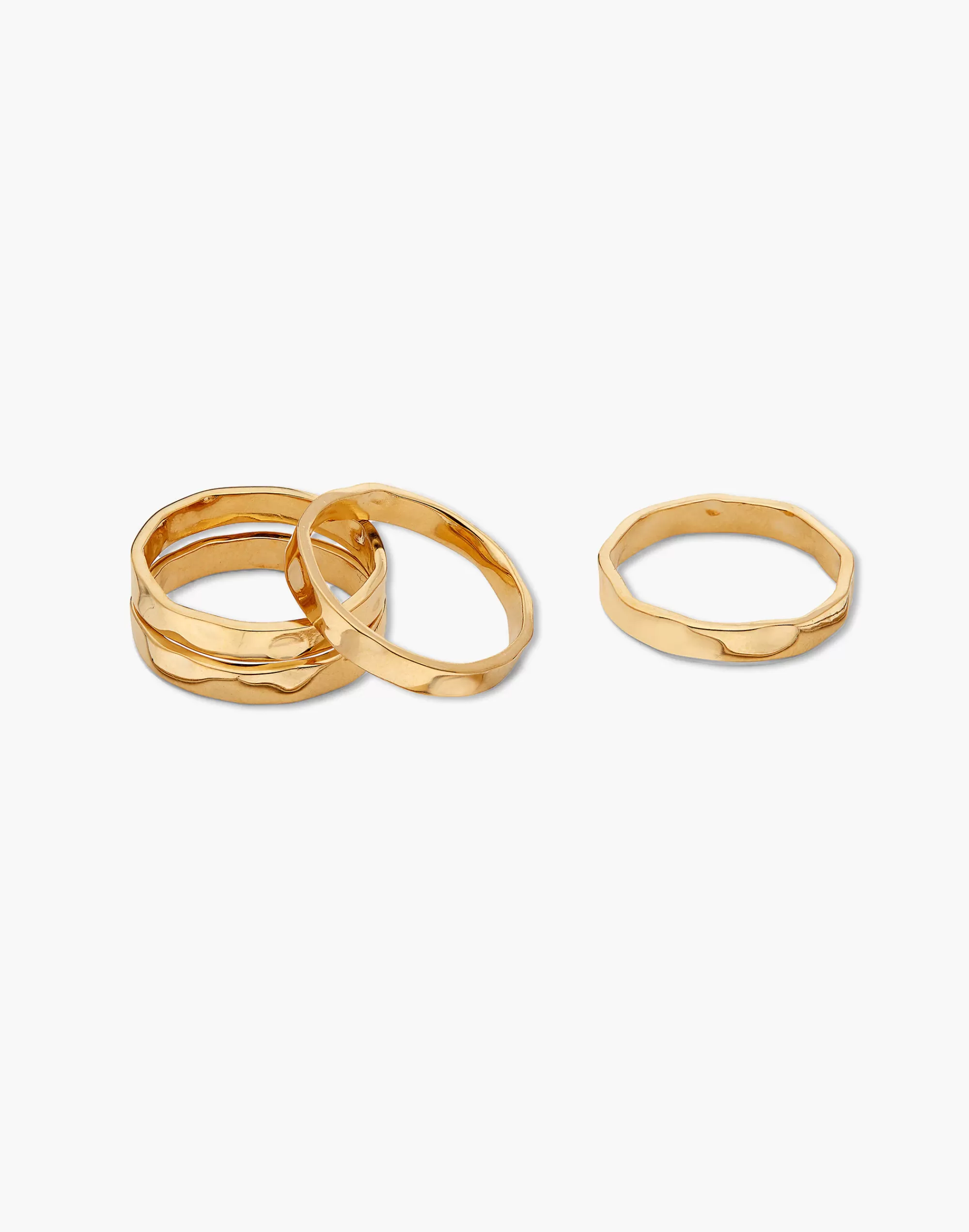 Madewell Rings>Soko Maji Stacking Rings Gold