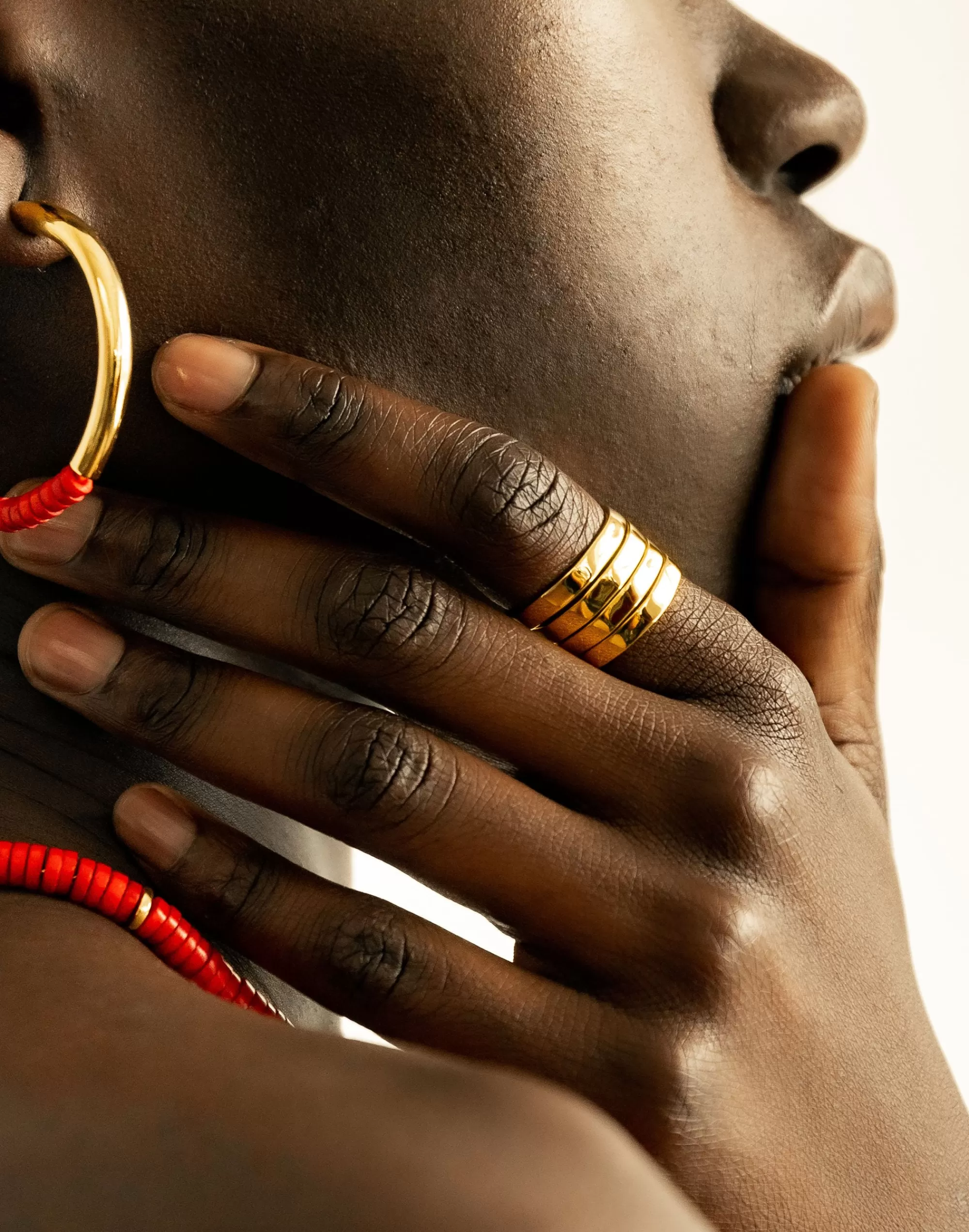 Madewell Rings>Soko Maji Stacking Rings Gold