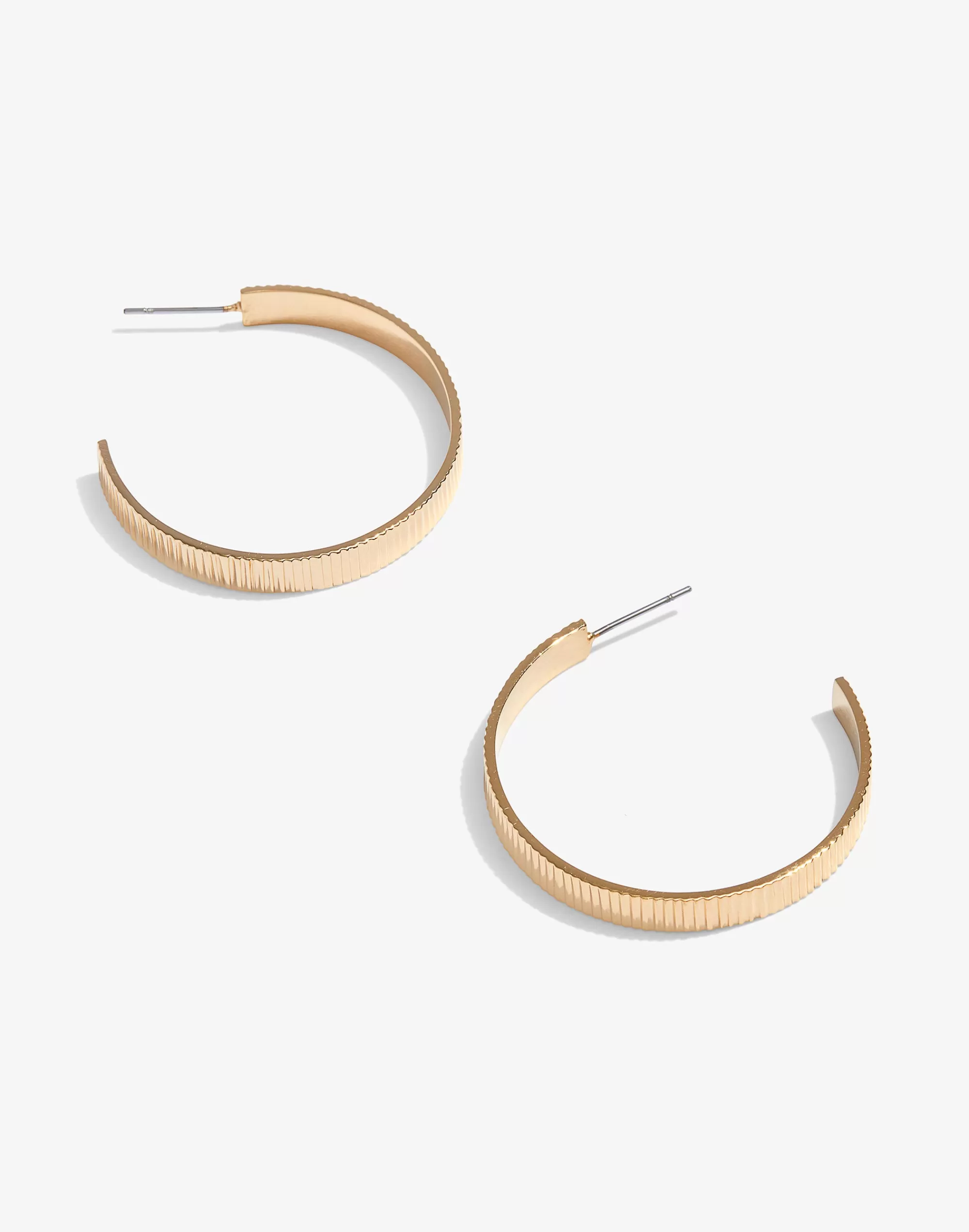 Madewell Earrings>Soko Meta Hoop Earrings Gold