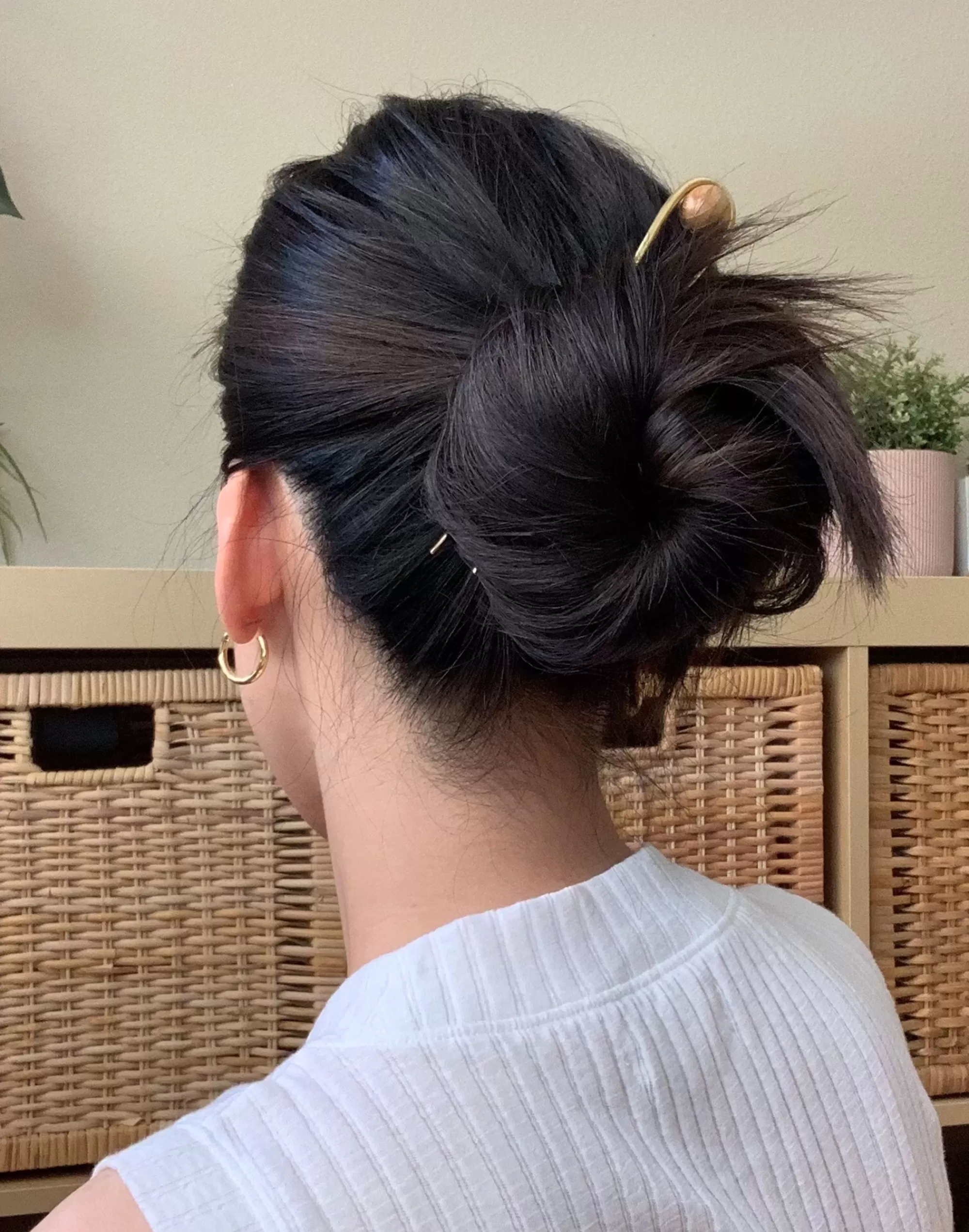 Madewell Hair Accessories>Soko Sawa Teak Hair Pin Gold