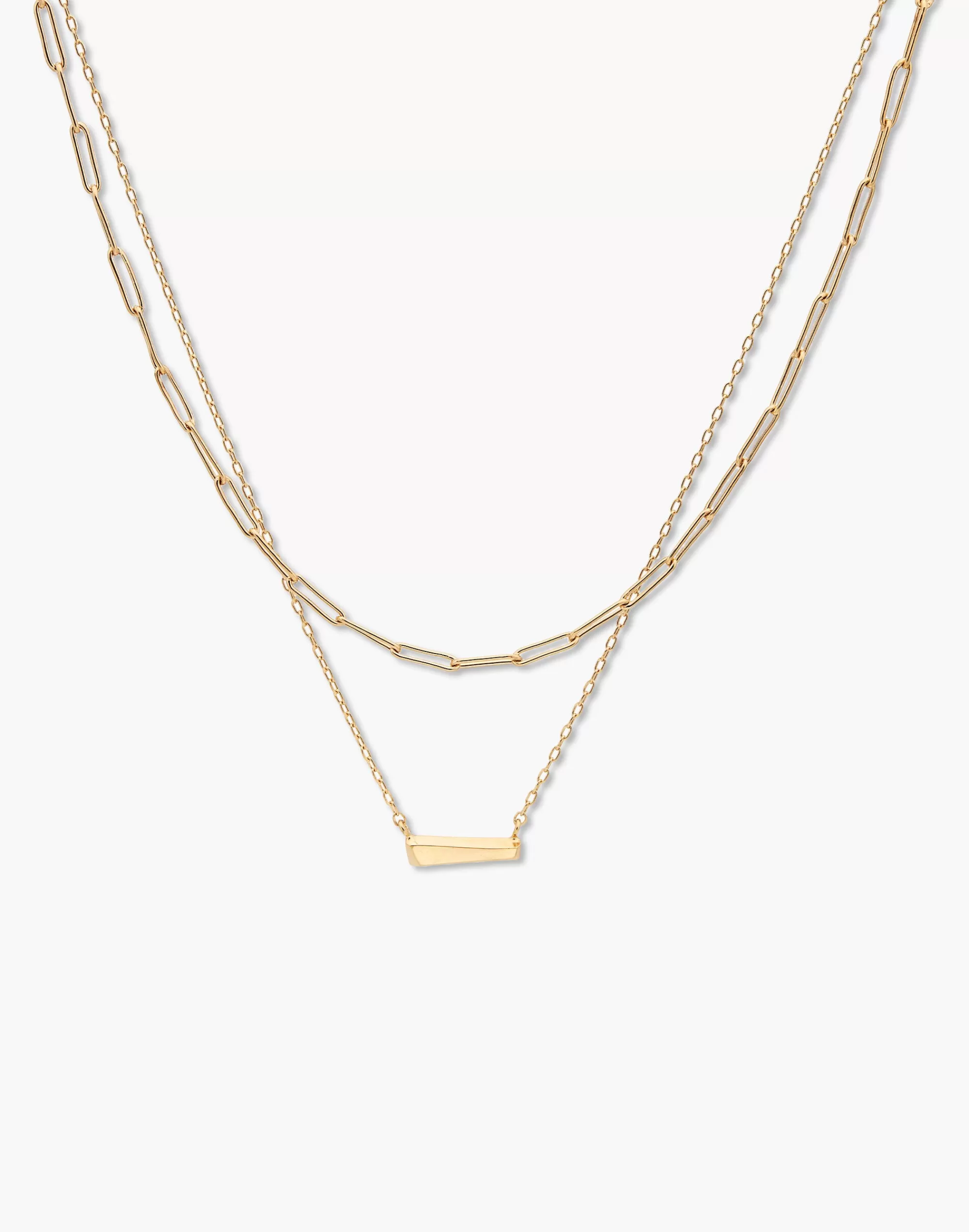 Madewell Necklaces>Soko Sura Layered Necklace Gold