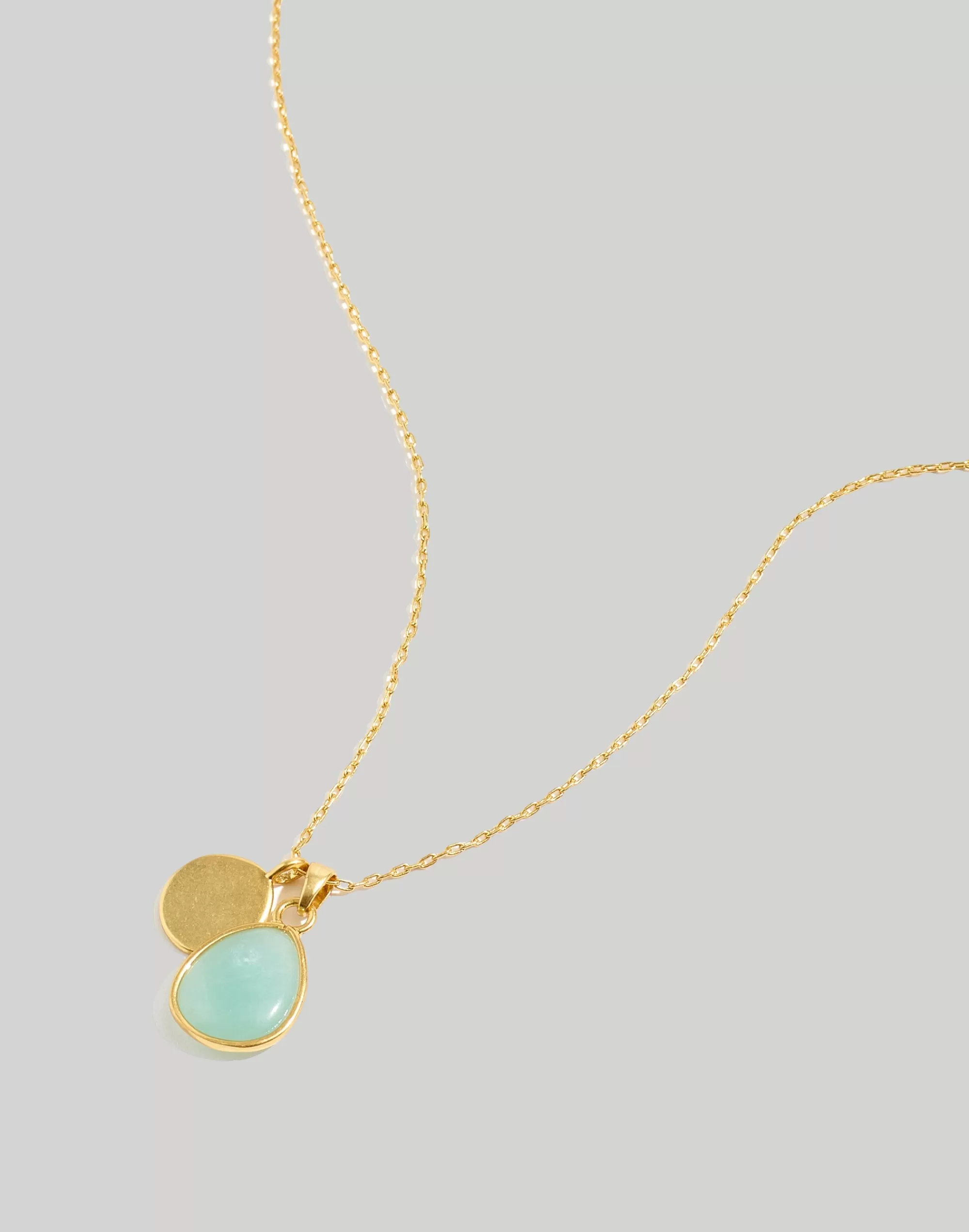 Madewell Necklaces>Stone Collection Amazonite Pendant Necklace Amazonite Multi