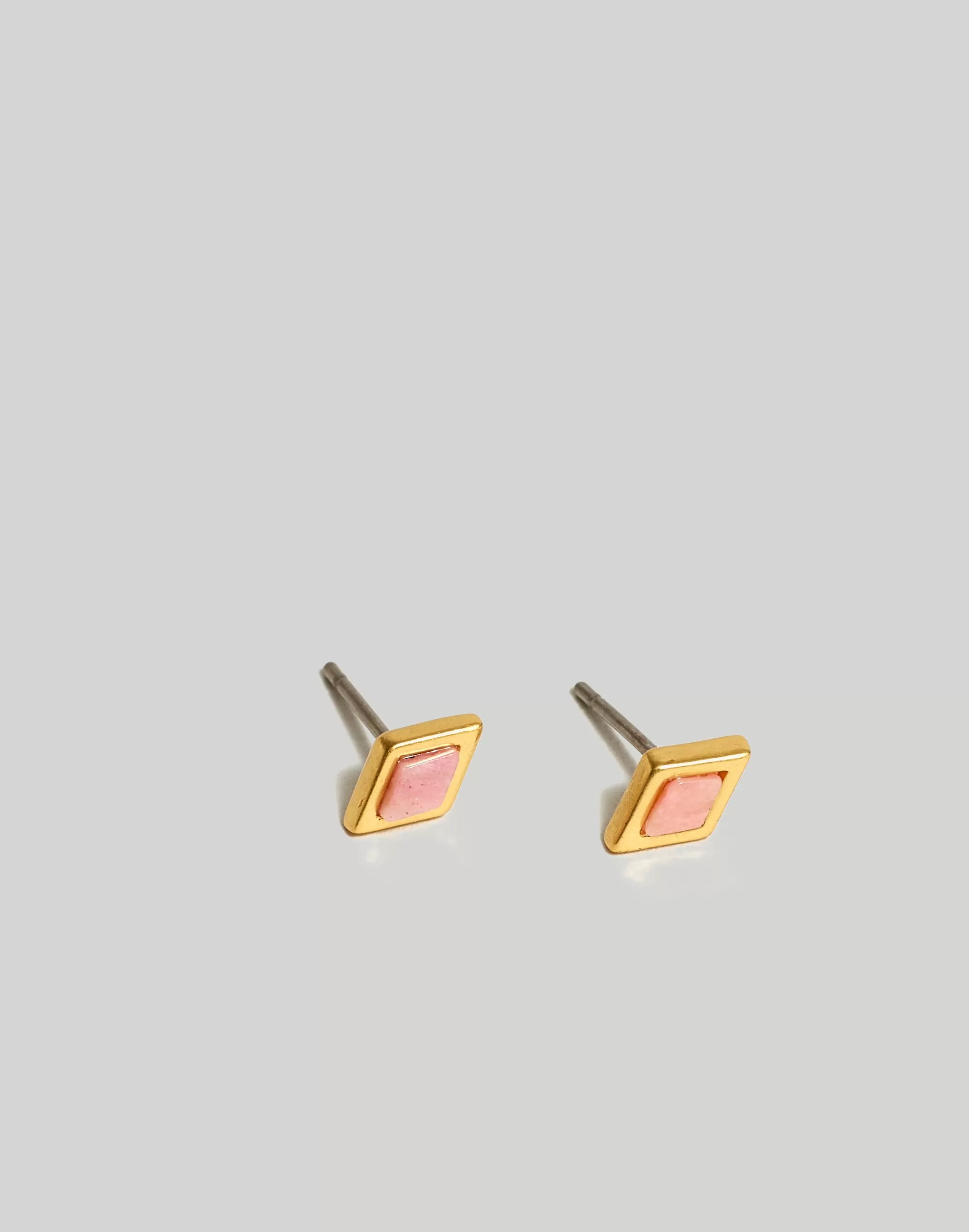 Madewell Earrings>Stone Collection Amazonite Stud Earrings Rhodonite