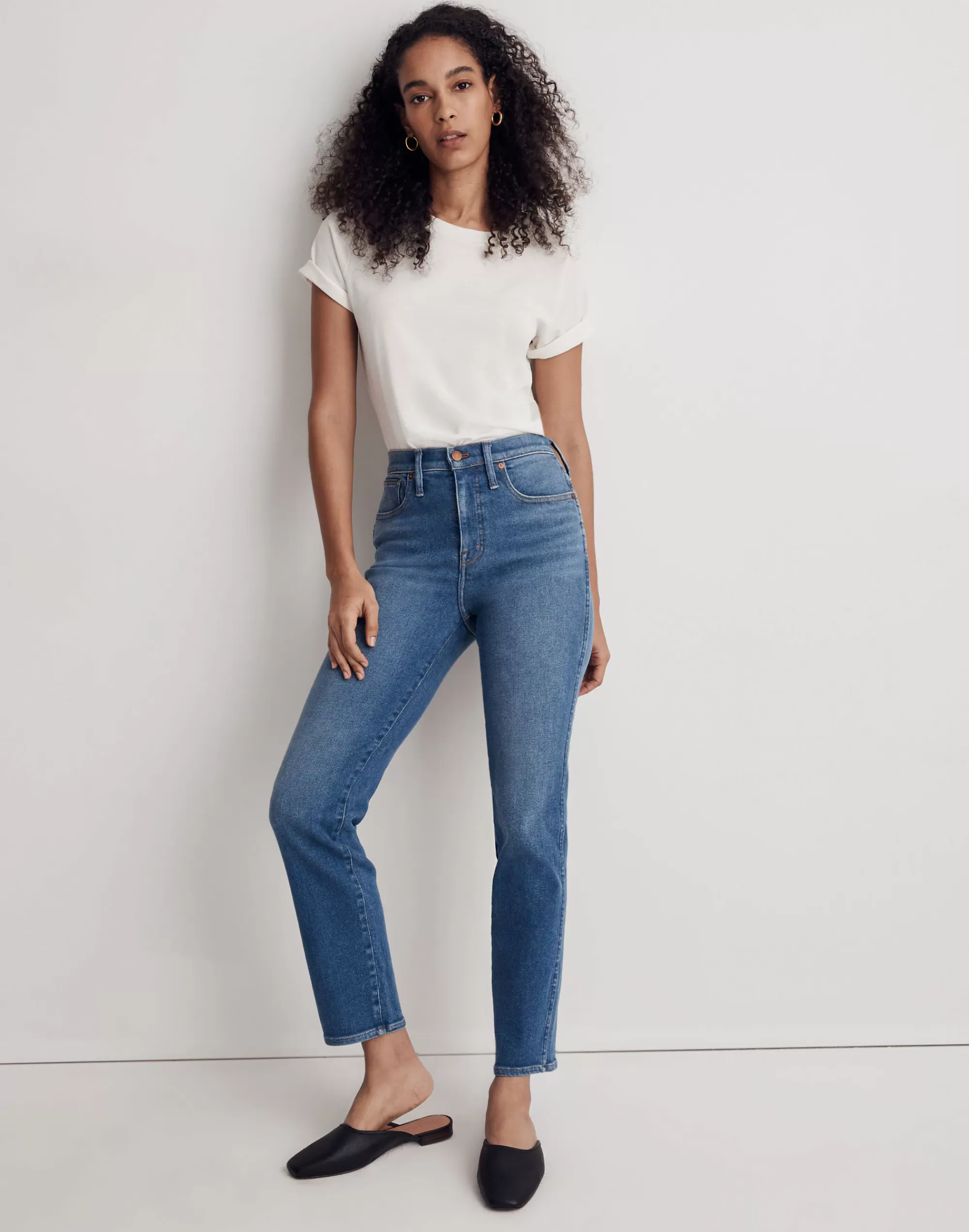 Madewell Jeans>Stovepipe Jeans In Leaside Wash