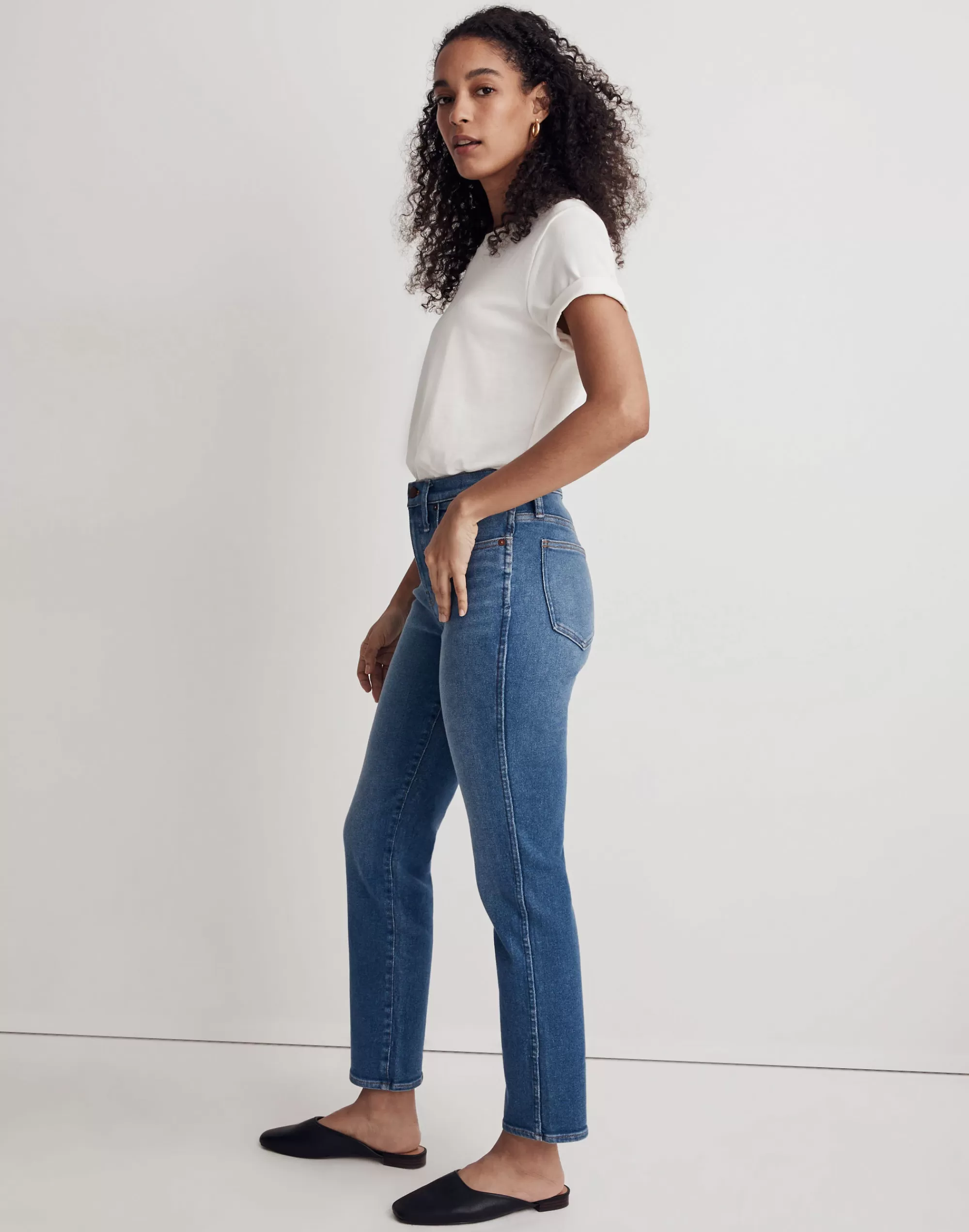 Madewell Jeans>Stovepipe Jeans In Leaside Wash