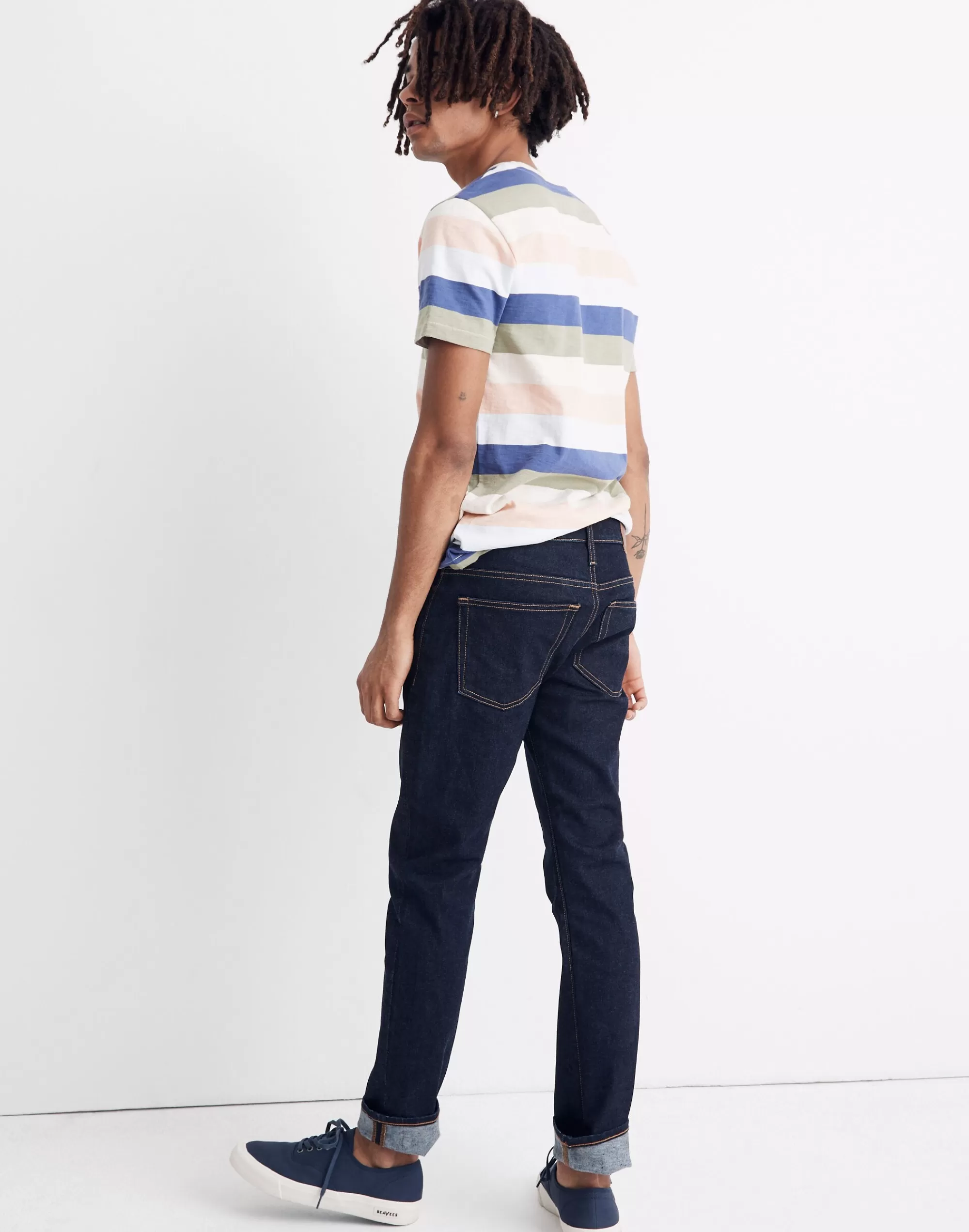 Madewell Straight Jeans>Straight Jeans In Wash Rinse